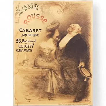 La Lune Rousse, format artistic poster, early 20th century