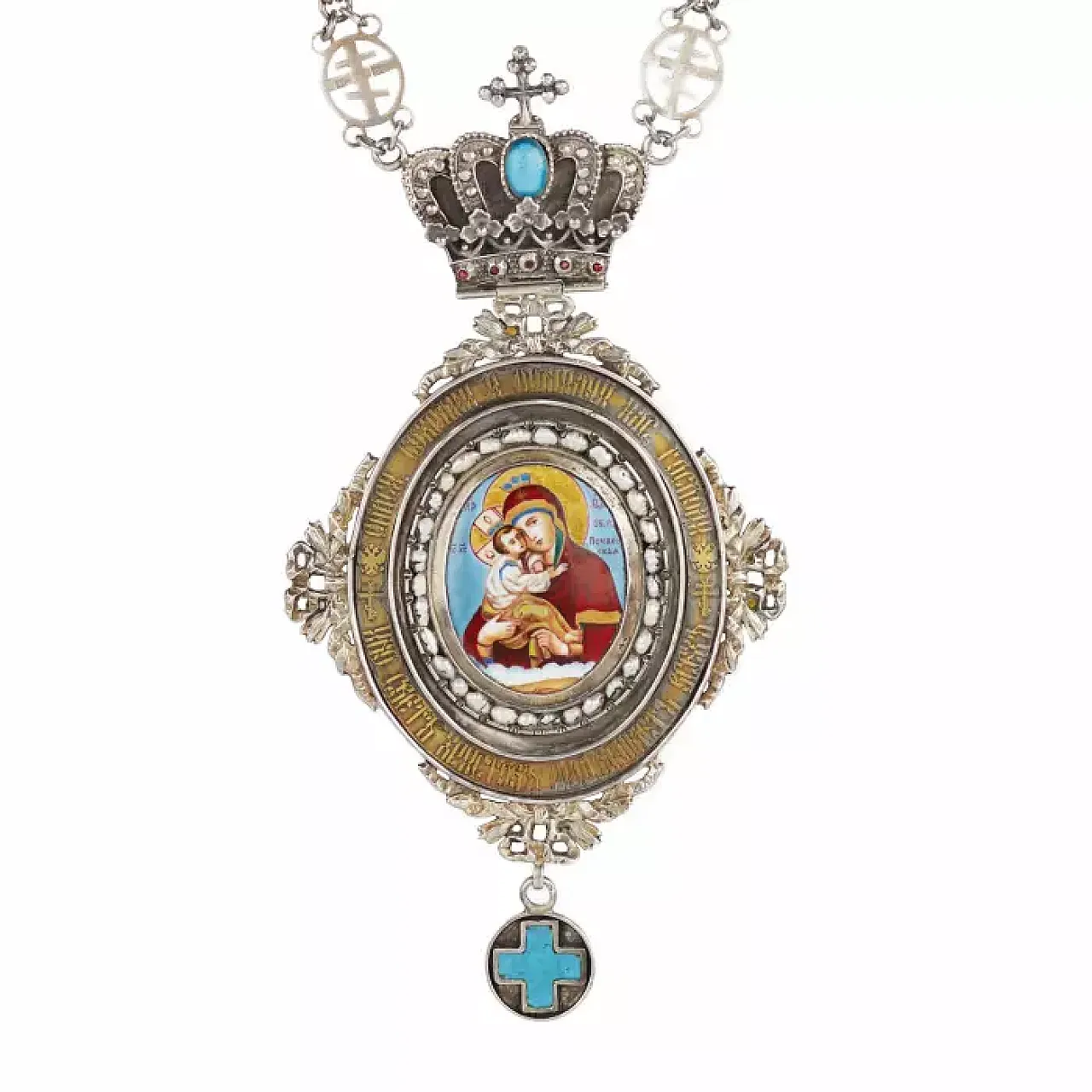 Panagia with Virgin and the Child, 19th century 1