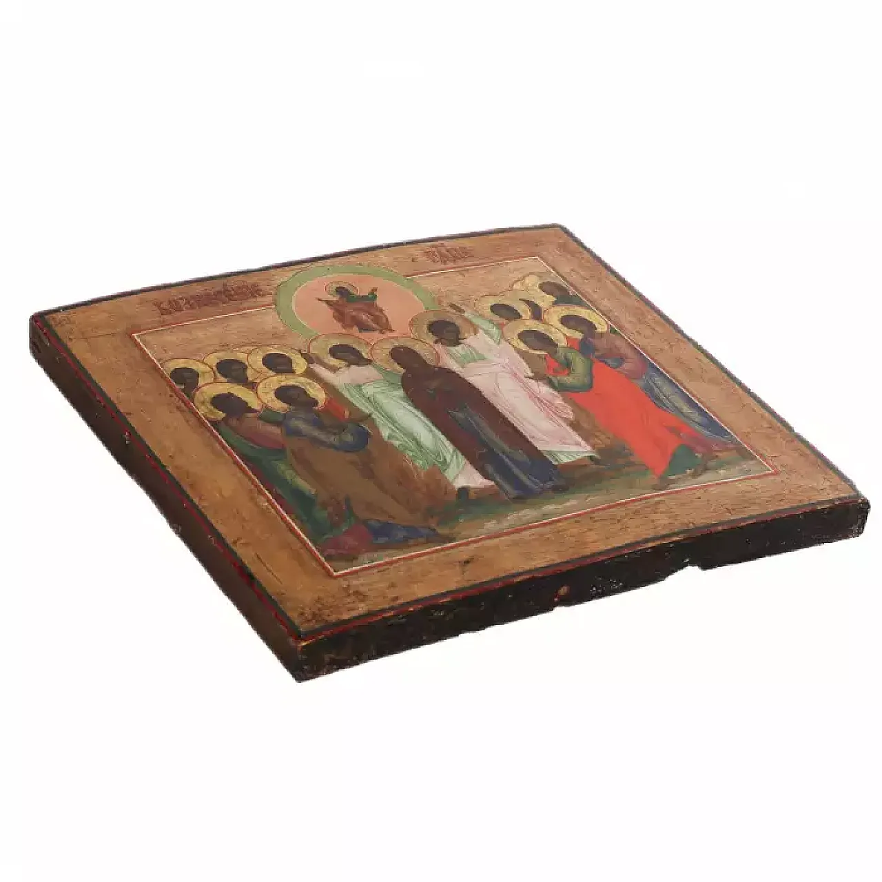 Icon of the Ascension of Christ, 19th century 7
