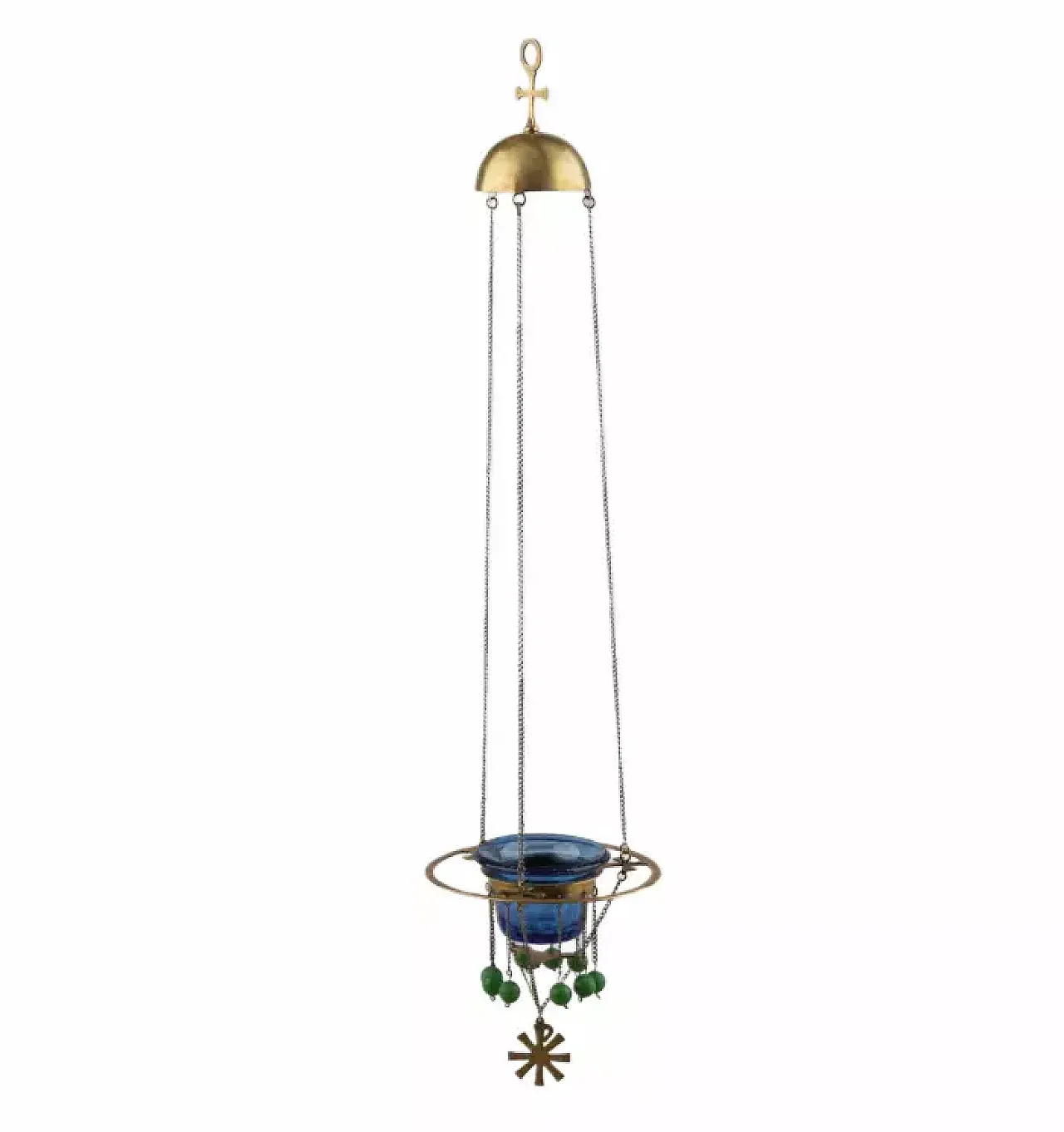 Lampada a olio sospesa di Sergei Ivanovich Vashkov, inizio '900 6