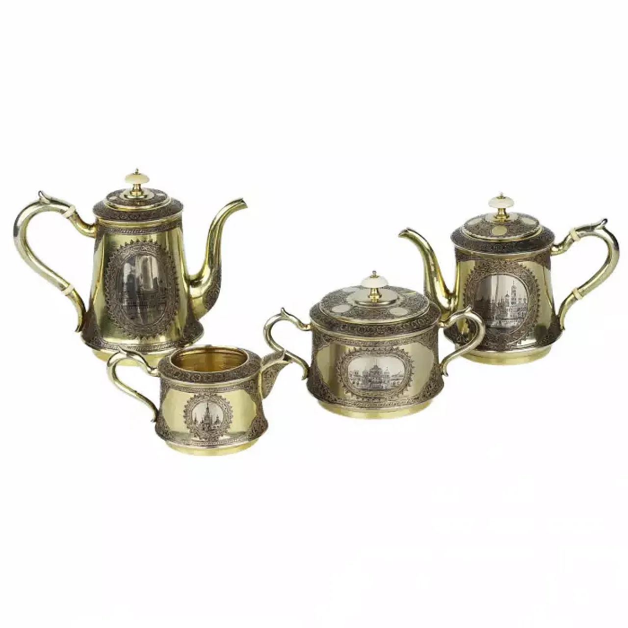 Set da tè e caffè di Pavel Ovchinnikov, '800 2