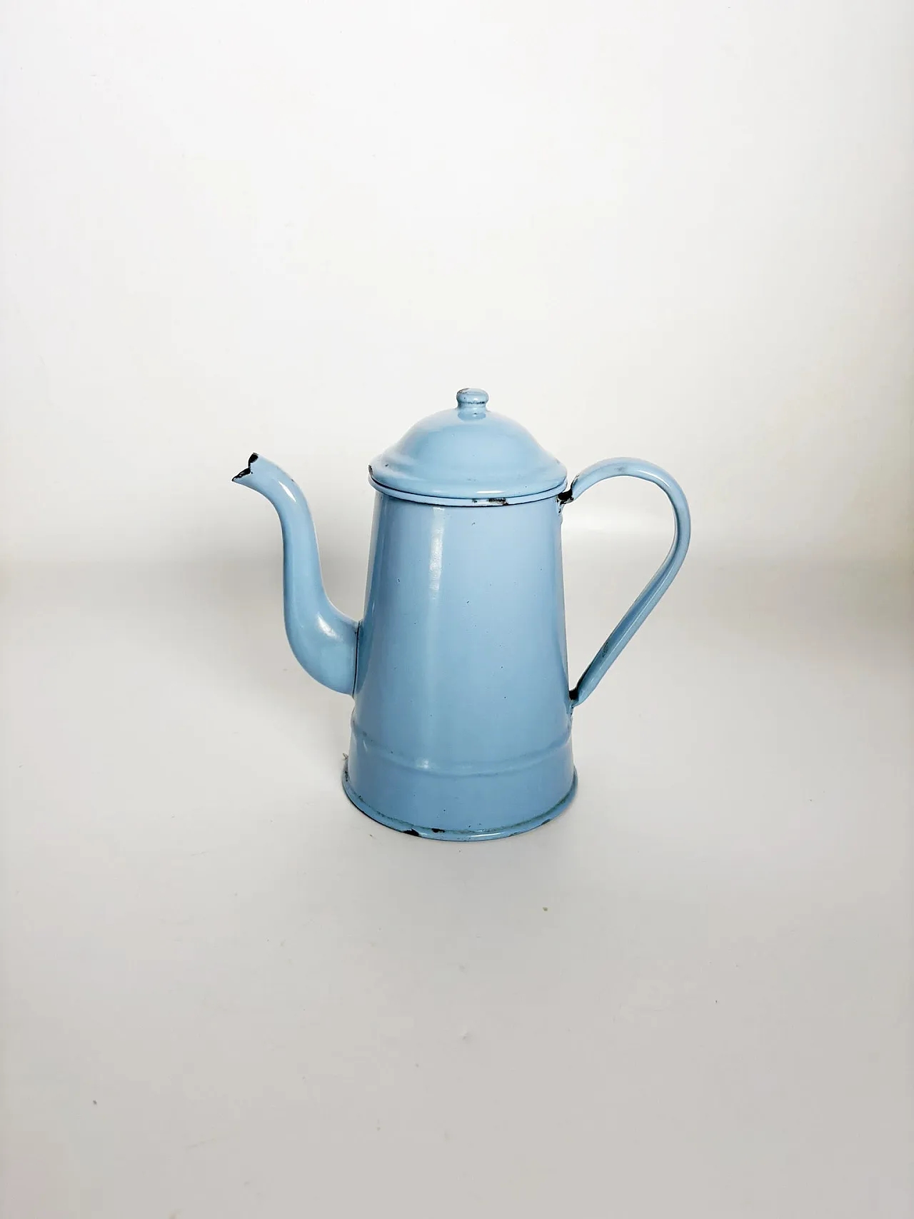 Caffettiera in ferro smaltato, anni ’60 2