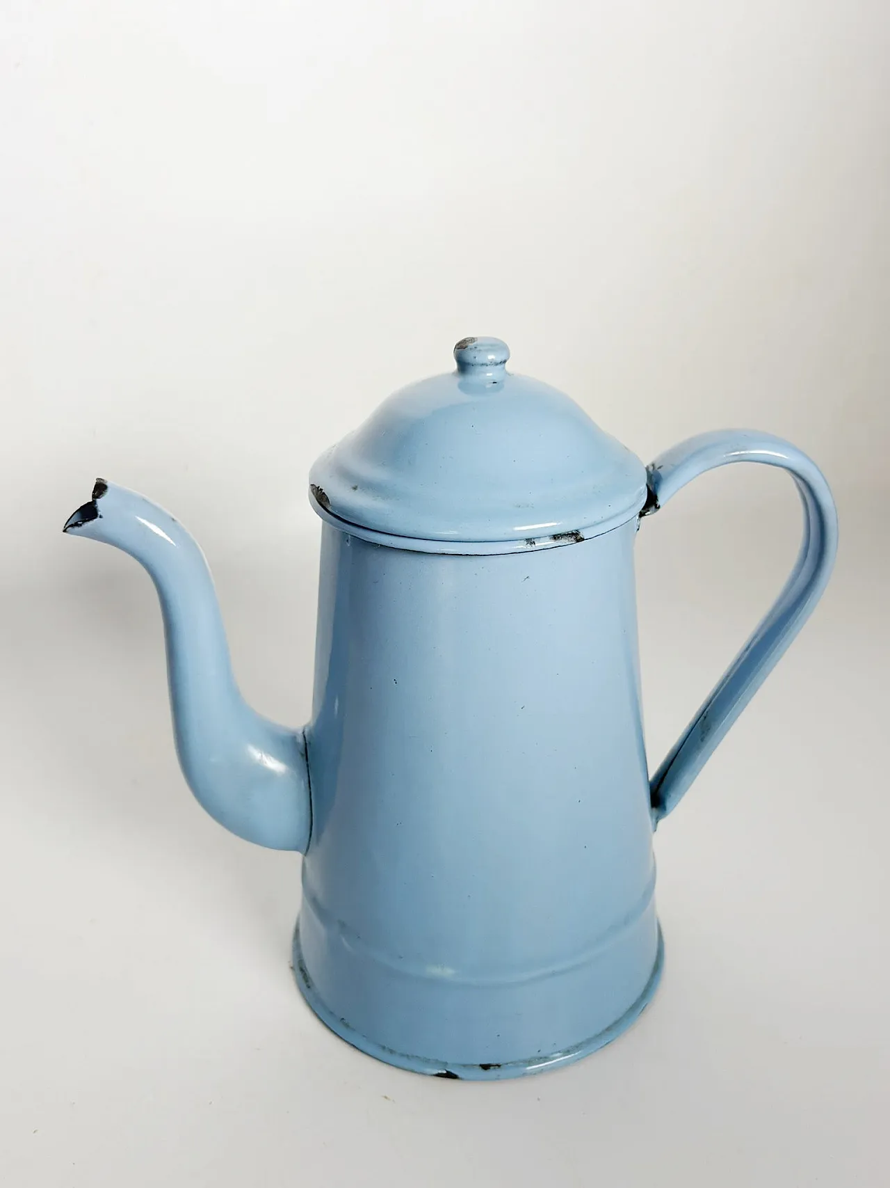Caffettiera in ferro smaltato, anni ’60 4