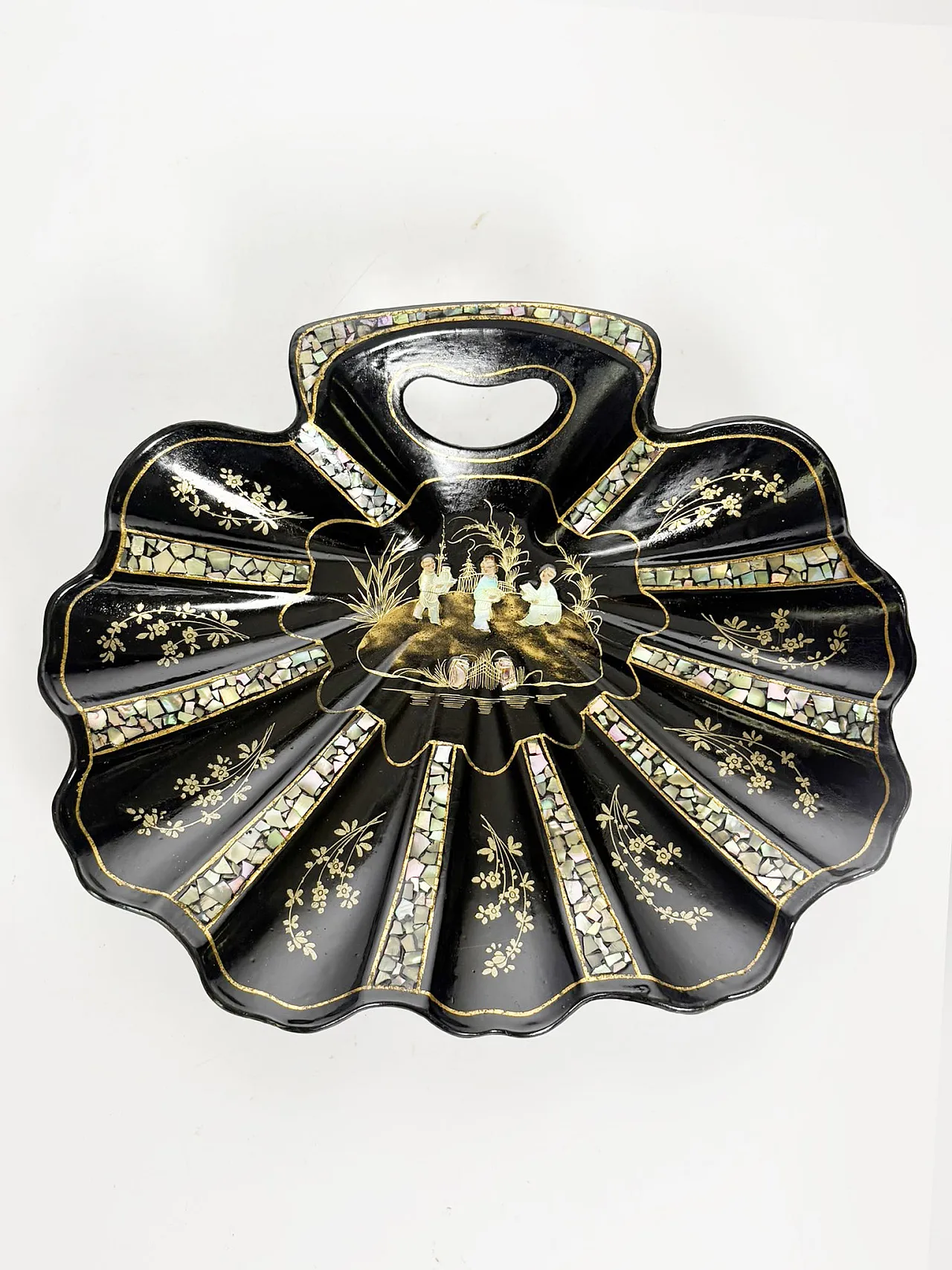Portaoggetti in cartapesta di Napoleone III, '800 3