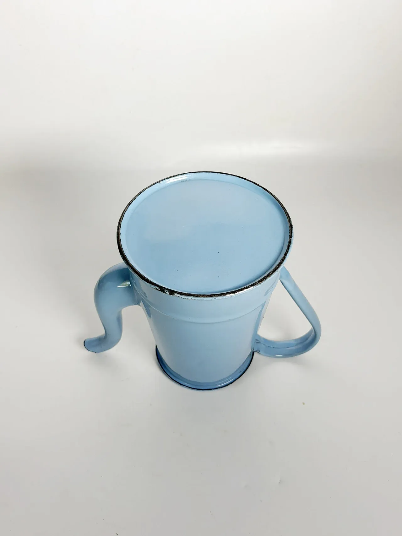 Caffettiera in ferro smaltato, anni ’60 7