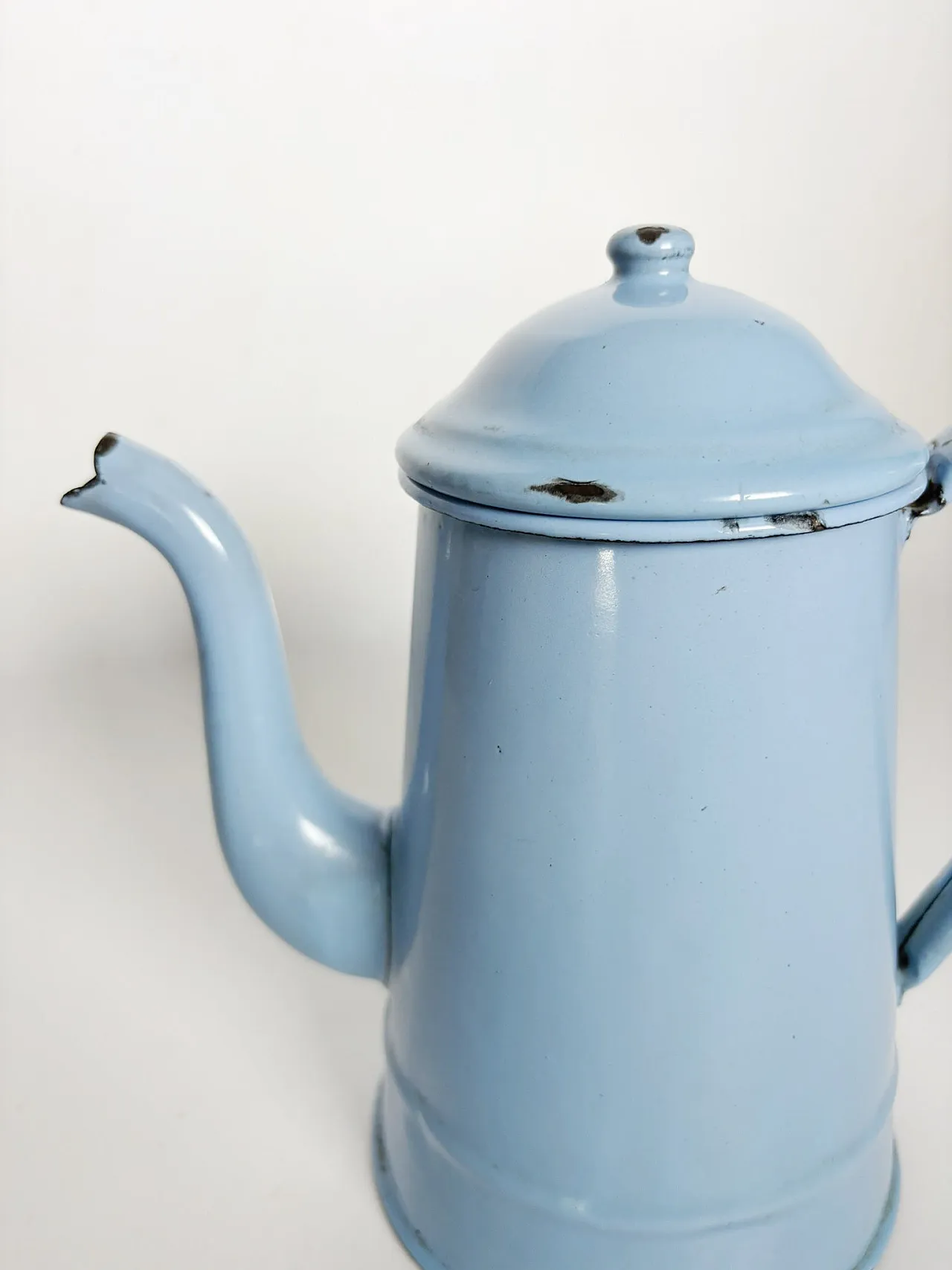 Caffettiera in ferro smaltato, anni ’60 8