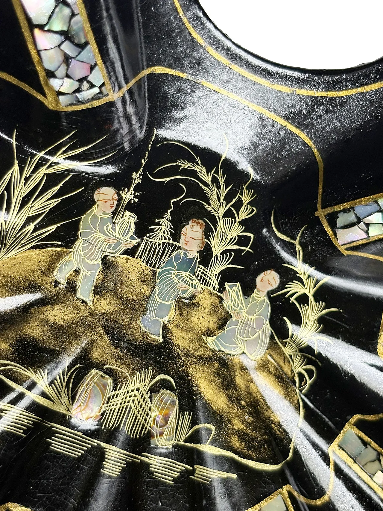 Portaoggetti in cartapesta di Napoleone III, '800 6