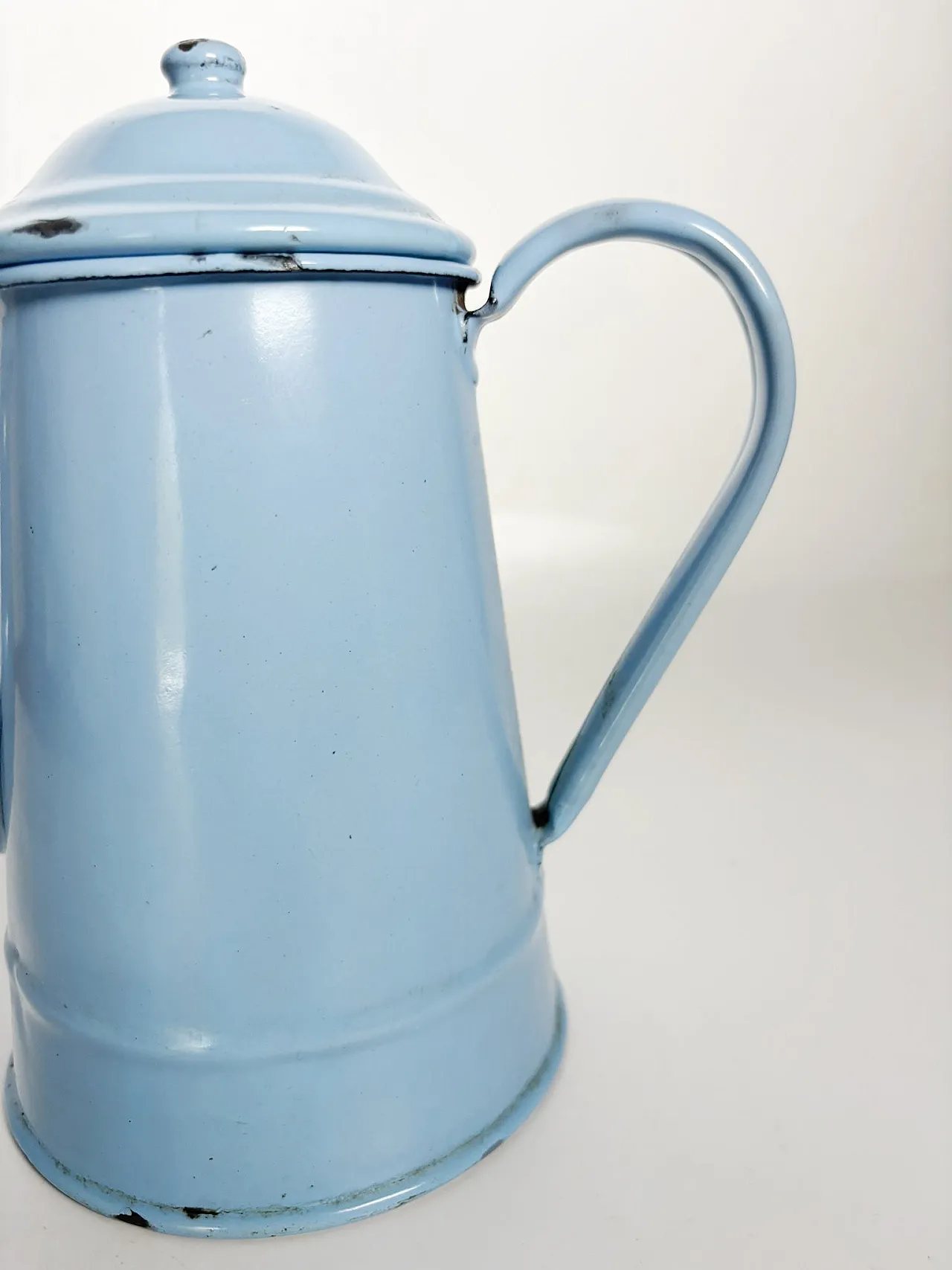 Caffettiera in ferro smaltato, anni ’60 9