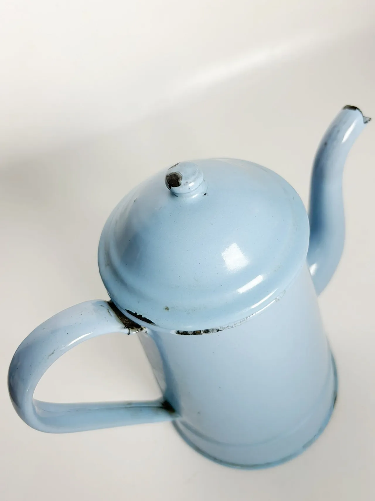 Caffettiera in ferro smaltato, anni ’60 10
