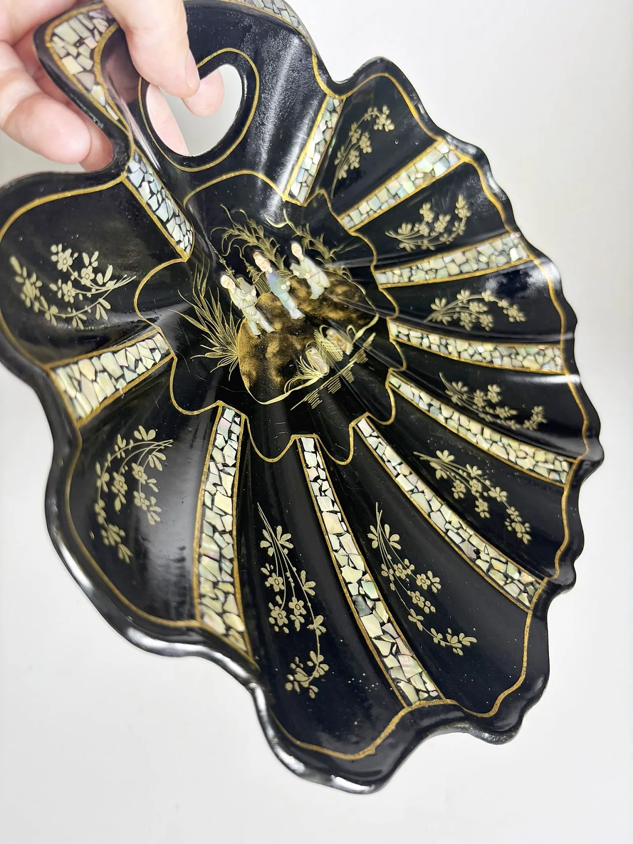 Portaoggetti in cartapesta di Napoleone III, '800 8