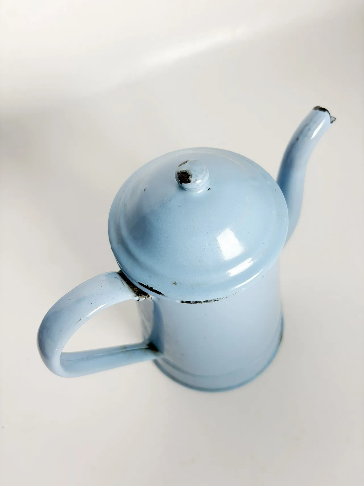 Caffettiera in ferro smaltato, anni ’60 11
