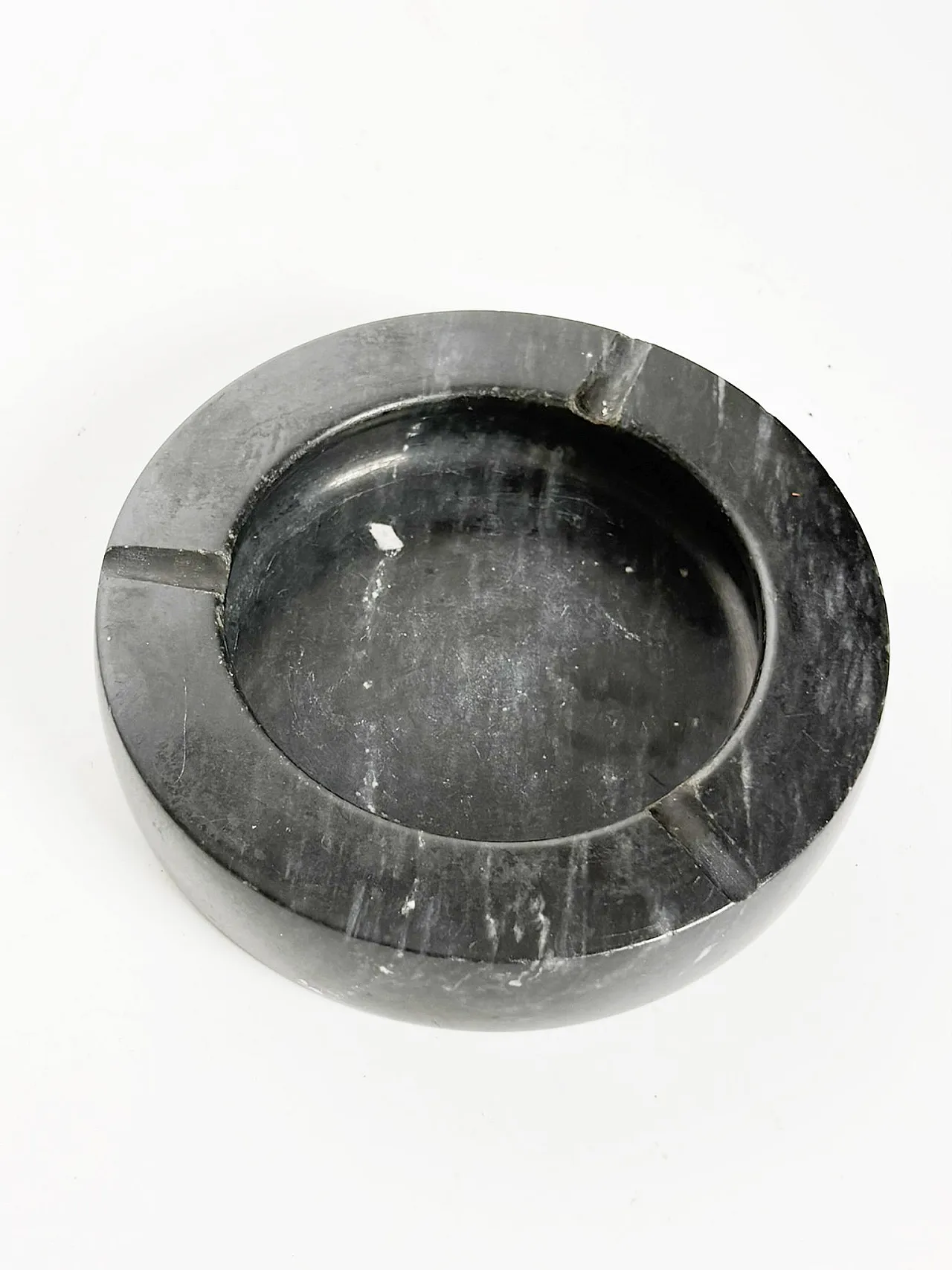 Posacenere in marmo nero, anni '70 4