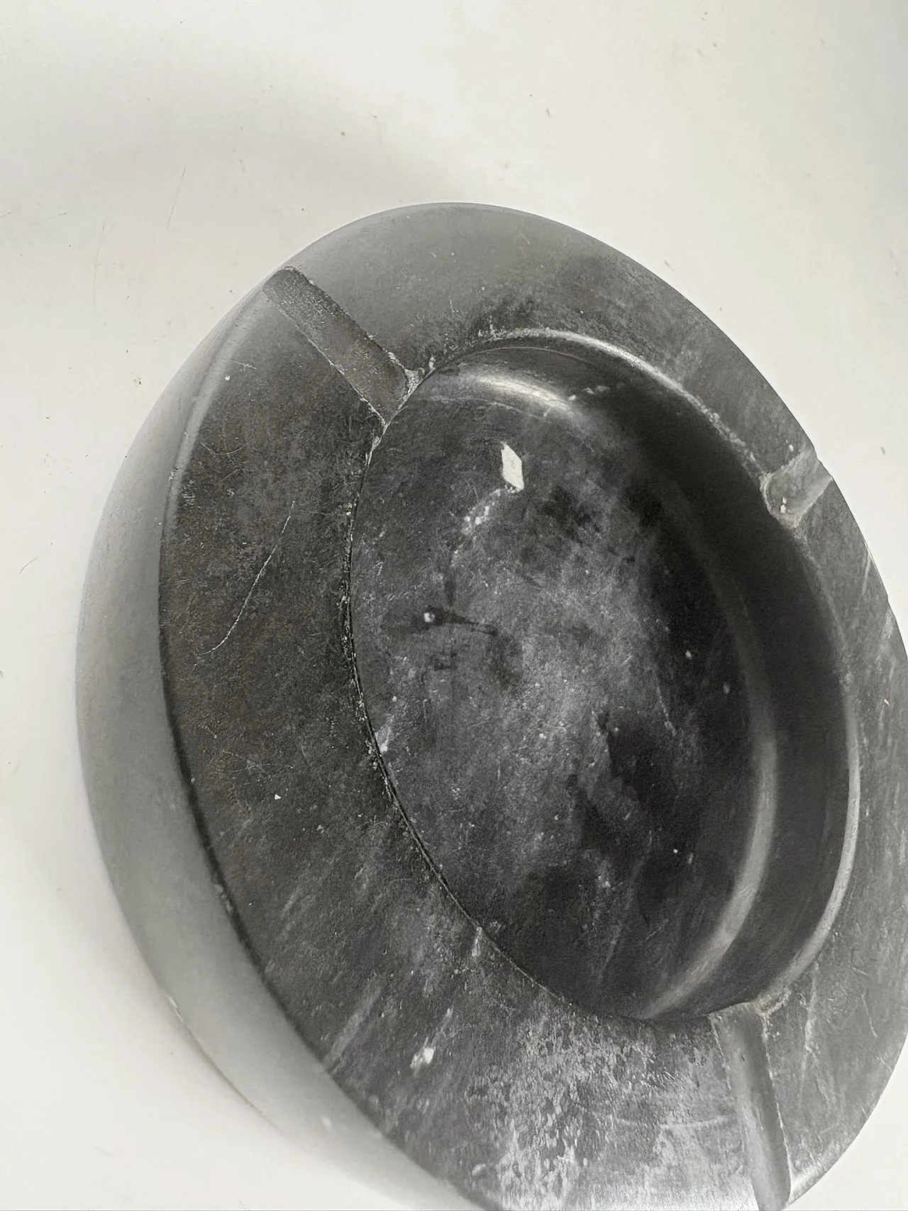 Posacenere in marmo nero, anni '70 8
