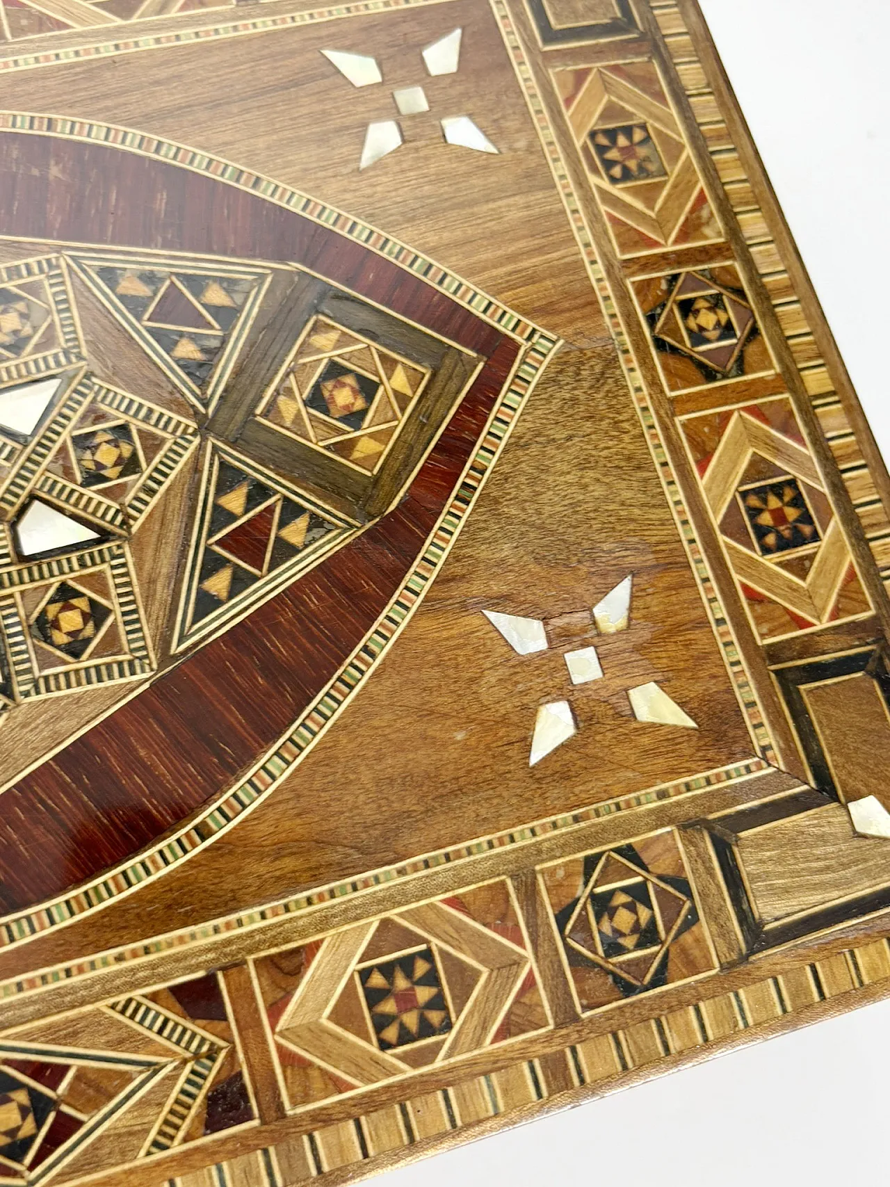 Scatola con intarsio in legno, anni ’70 12