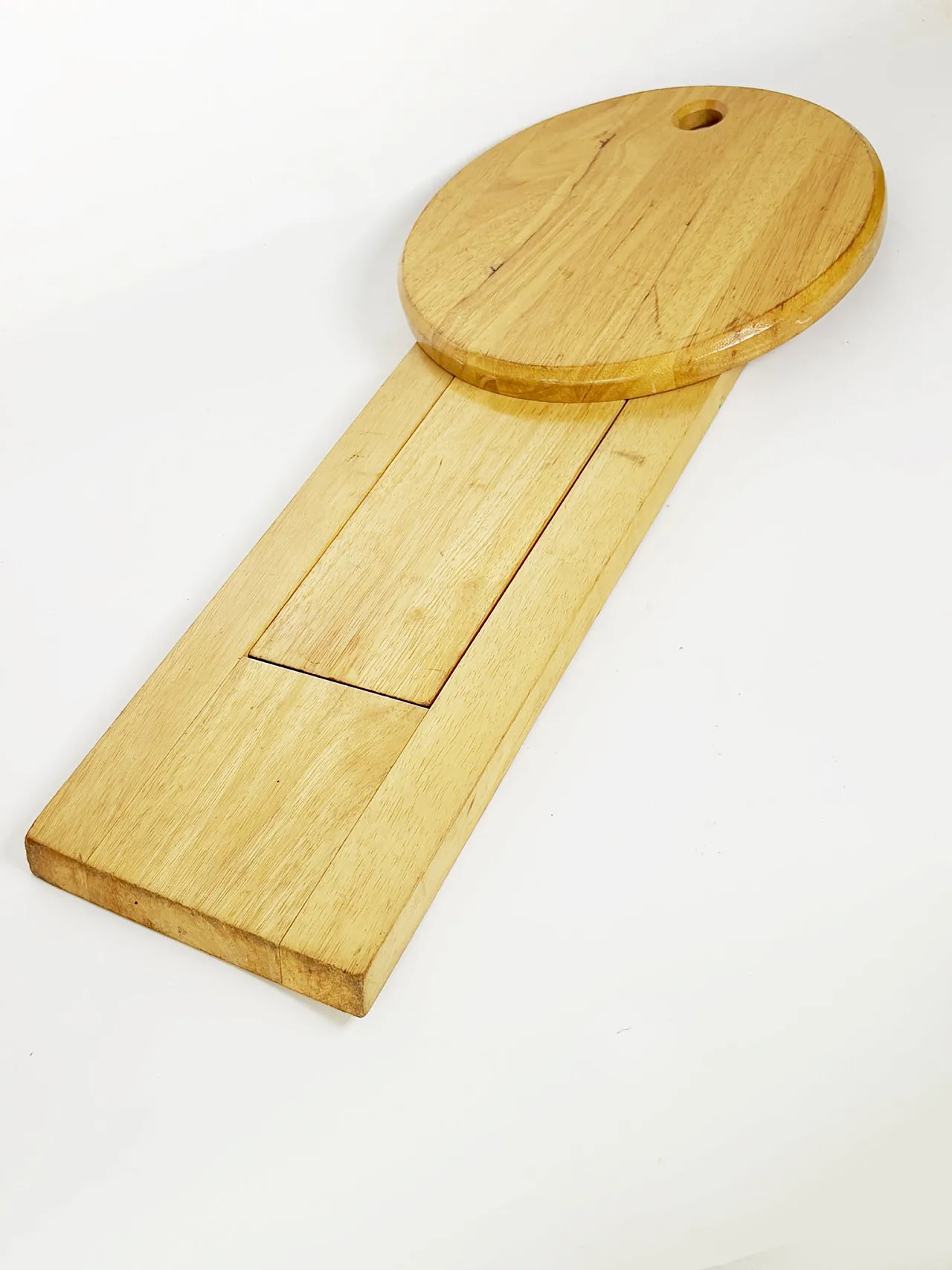 Sgabello in legno di Roger Tallon, anni '70 15