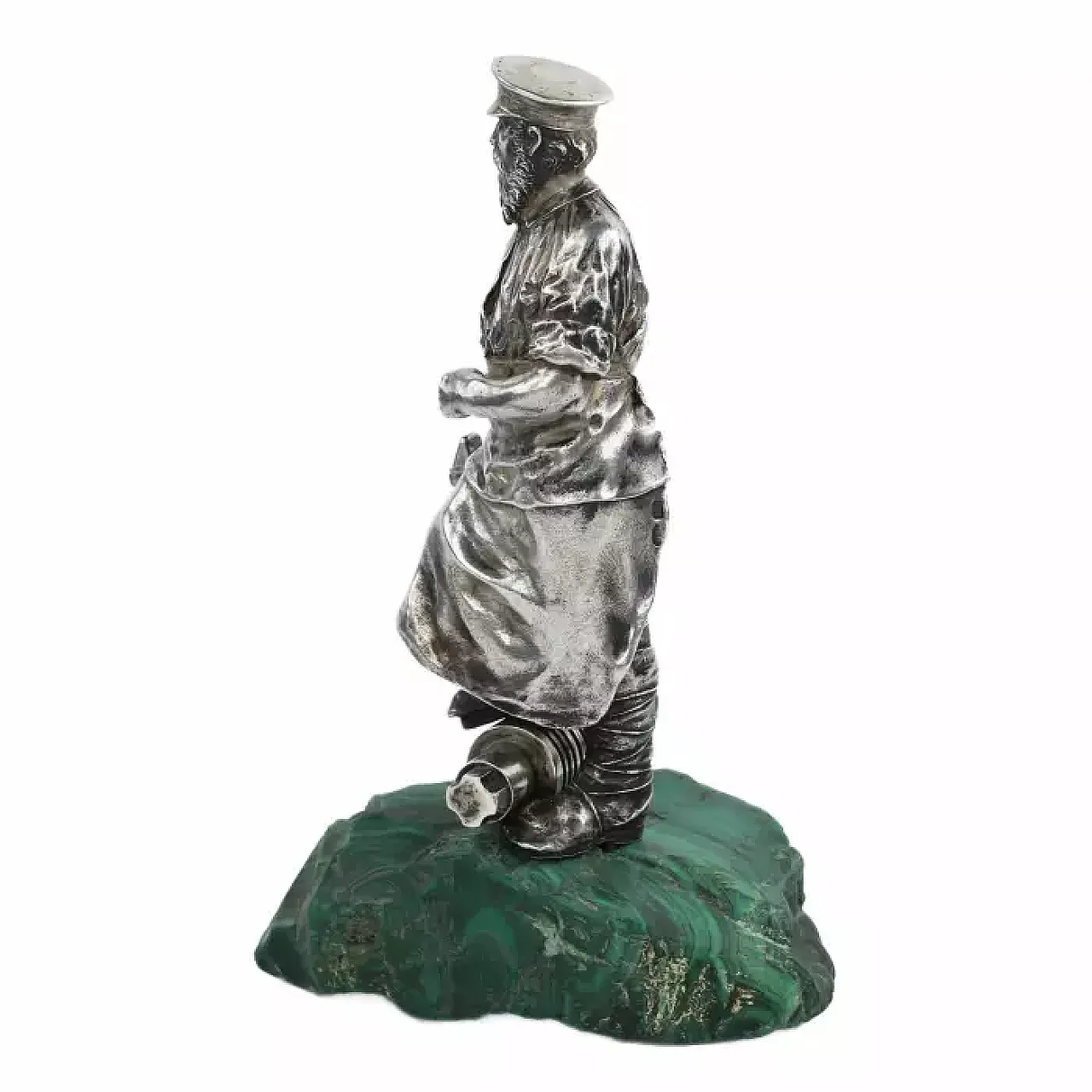 Ingegnere minerario, scultura in argento, inizio '900 10