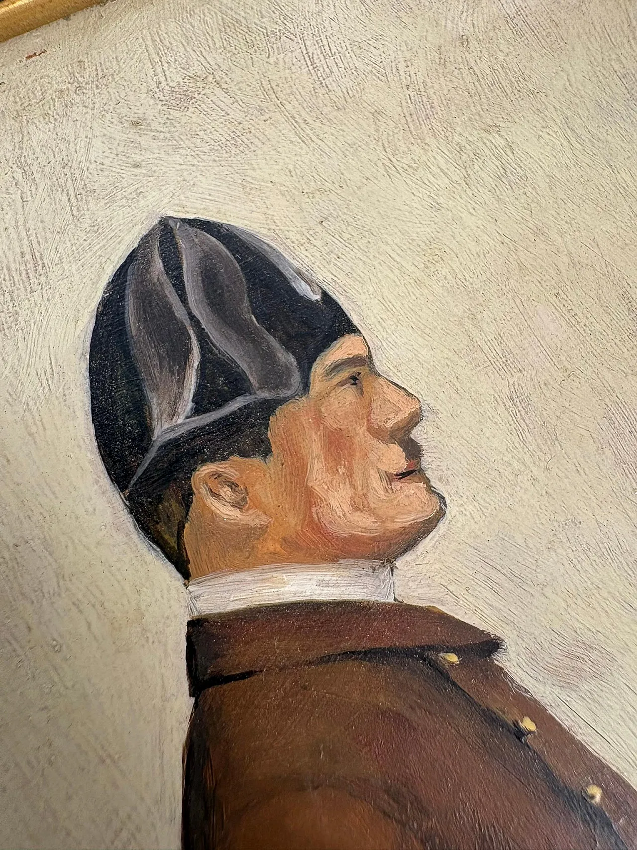Painting of a Horseman, oil on canvas, early 20th century 11