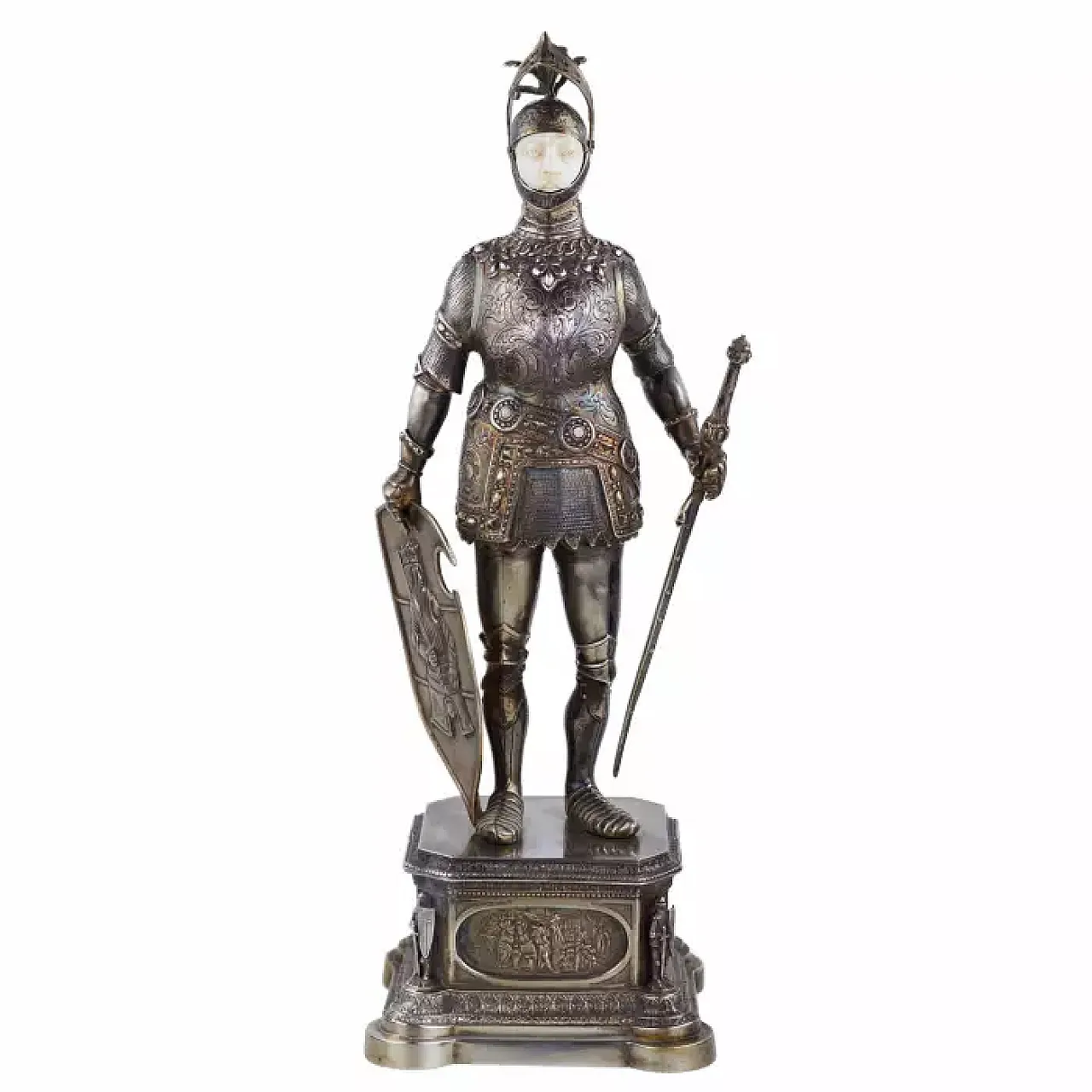Figura d'argento, fine '800 1
