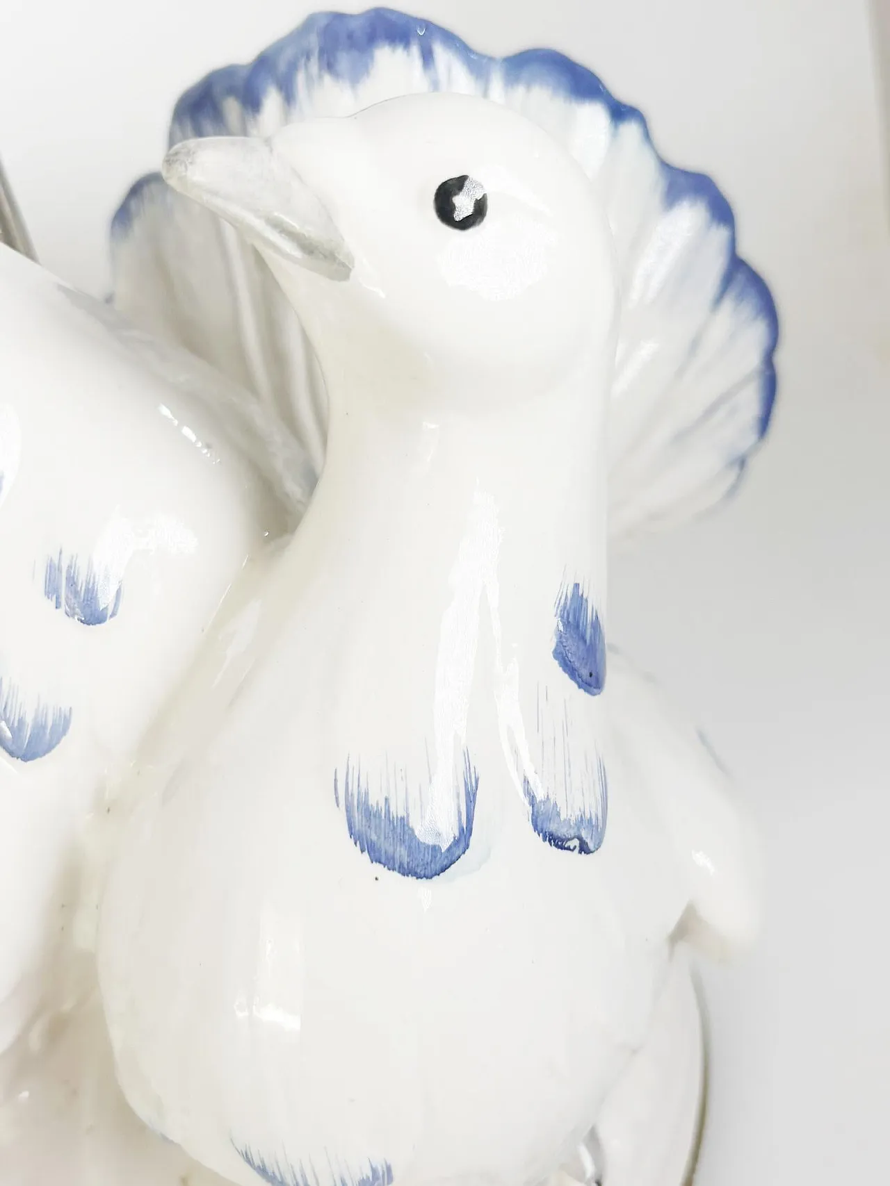 Pair of ceramic table lamps, 1970s 7
