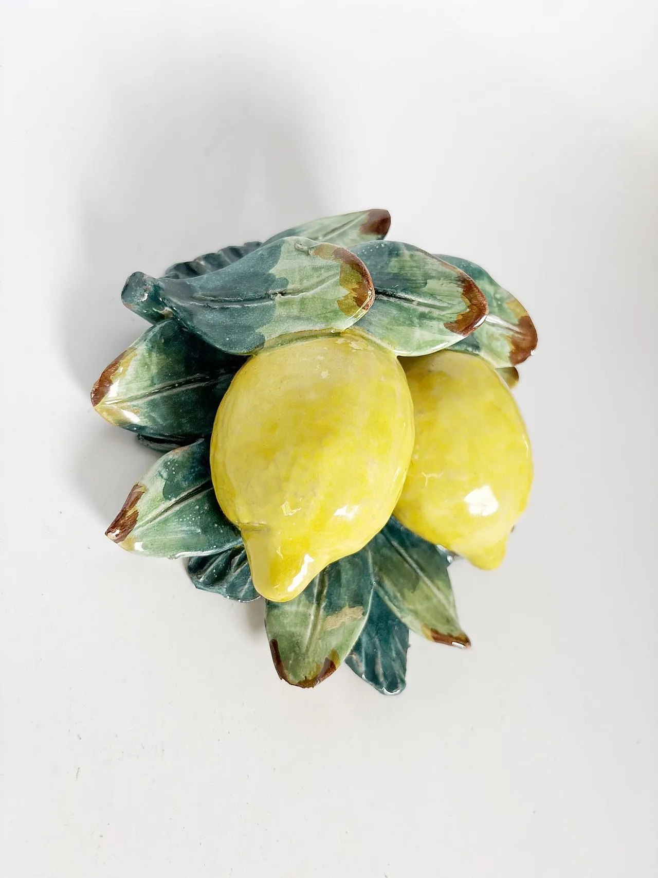 Decorative ceramic lemon sculpture, 1960s 3