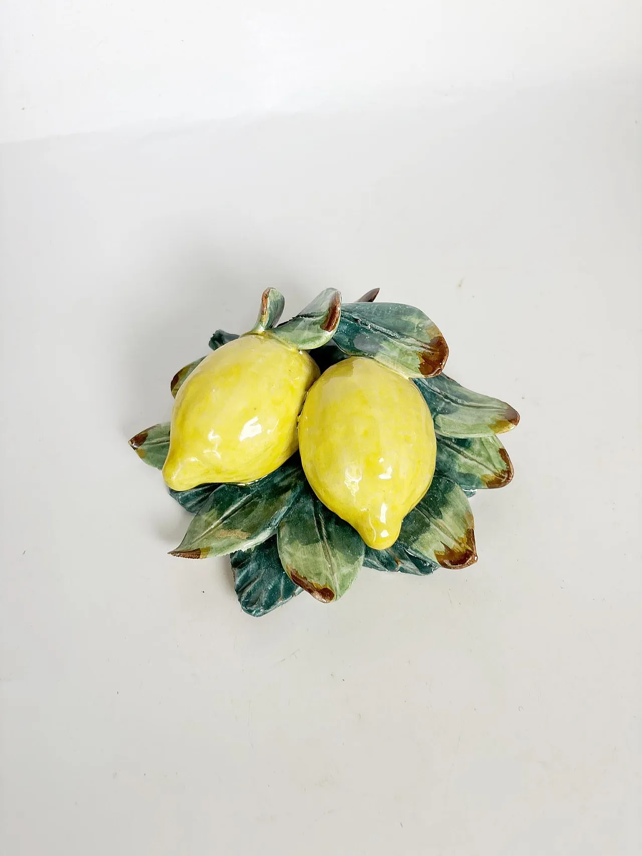 Decorative ceramic lemon sculpture, 1960s 10