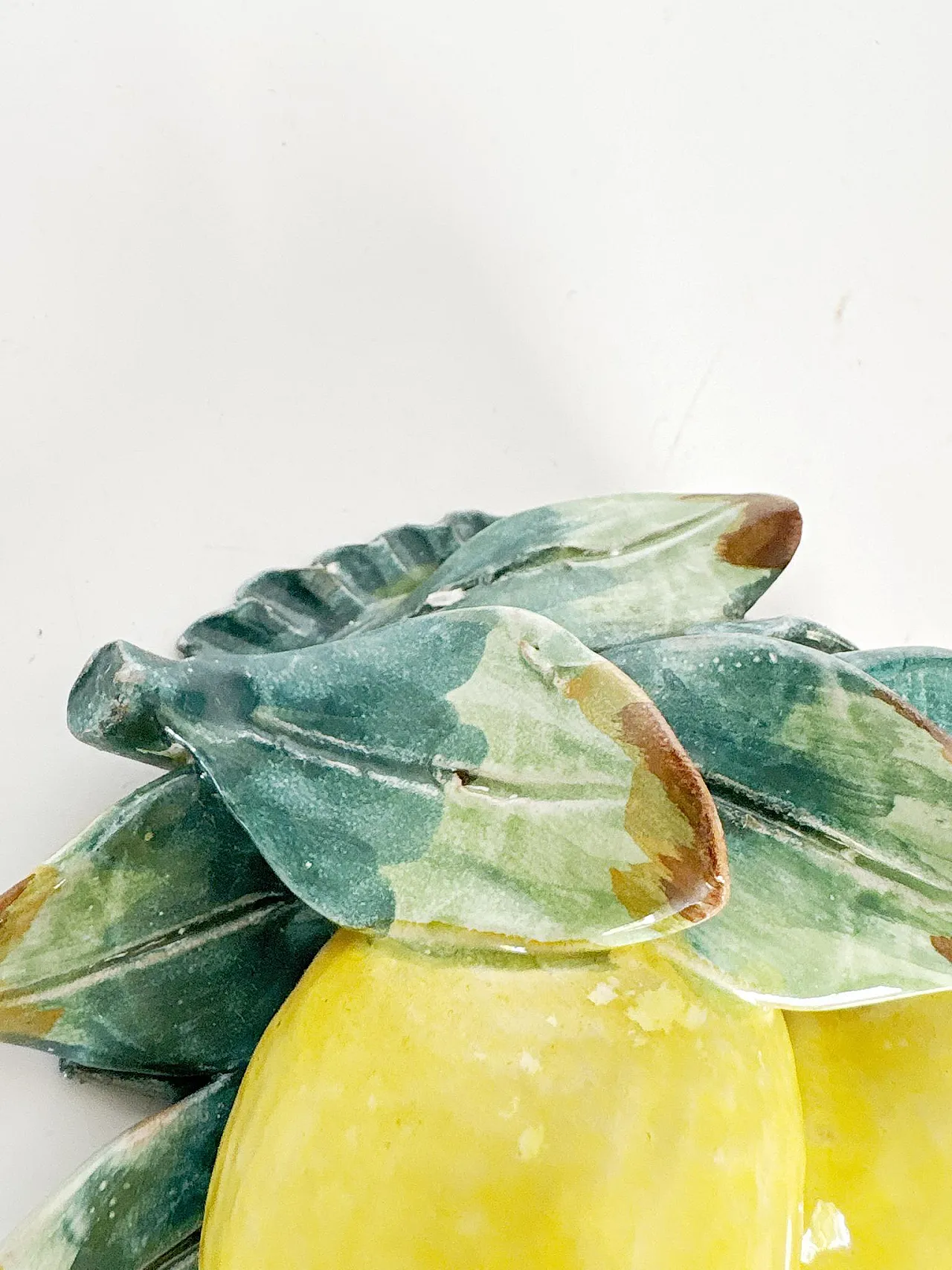 Decorative ceramic lemon sculpture, 1960s 11