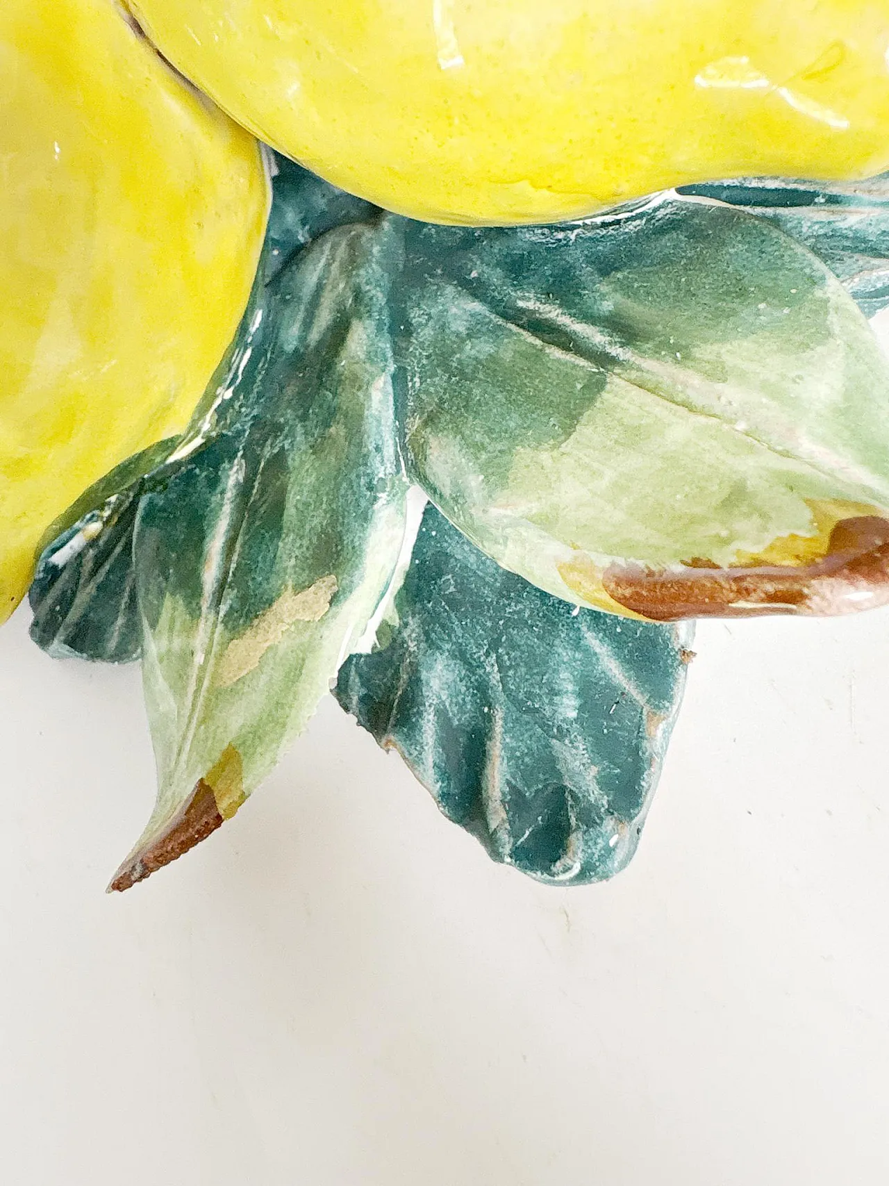 Decorative ceramic lemon sculpture, 1960s 12