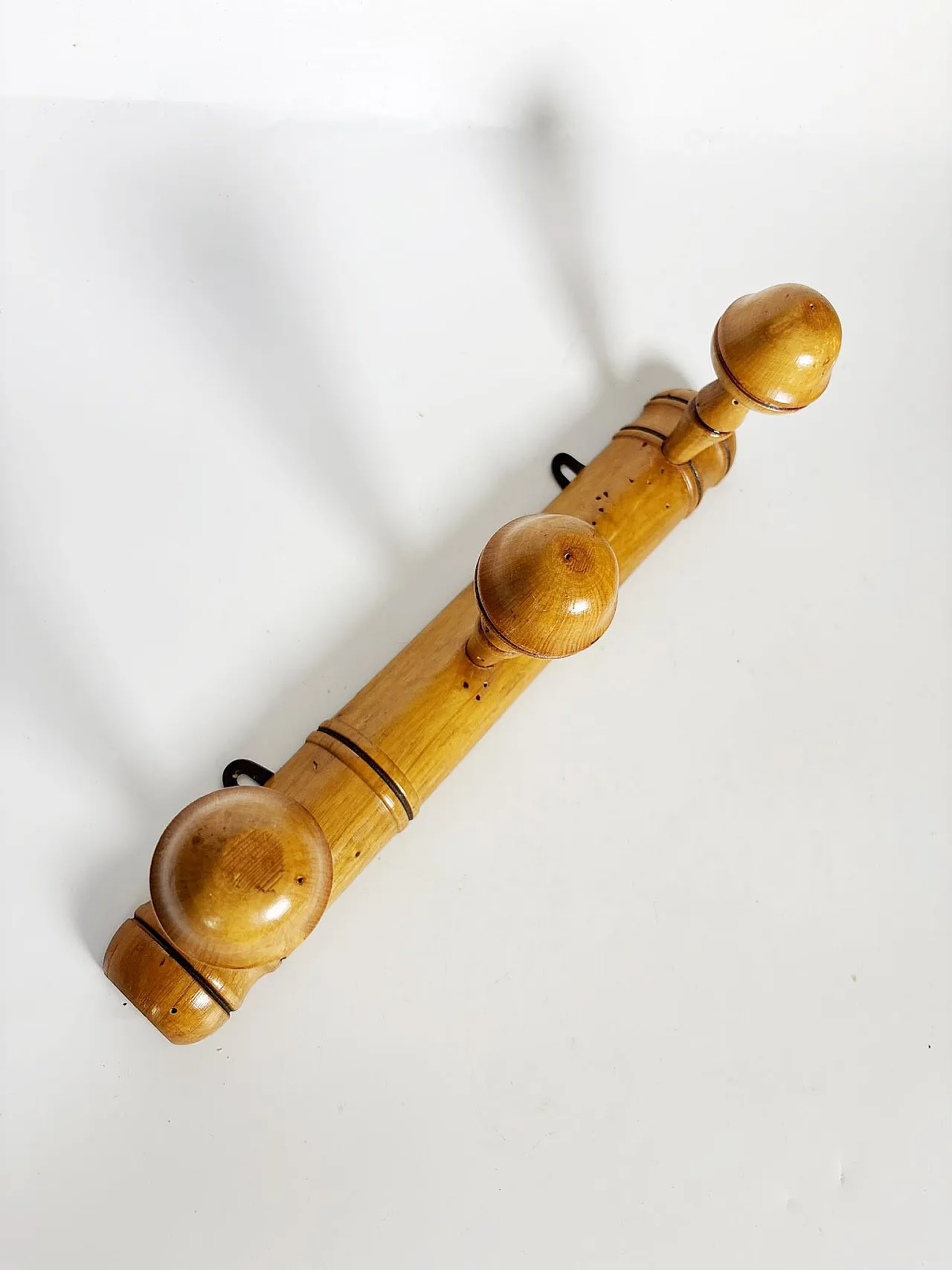 Wooden coat rack, 1940s 4