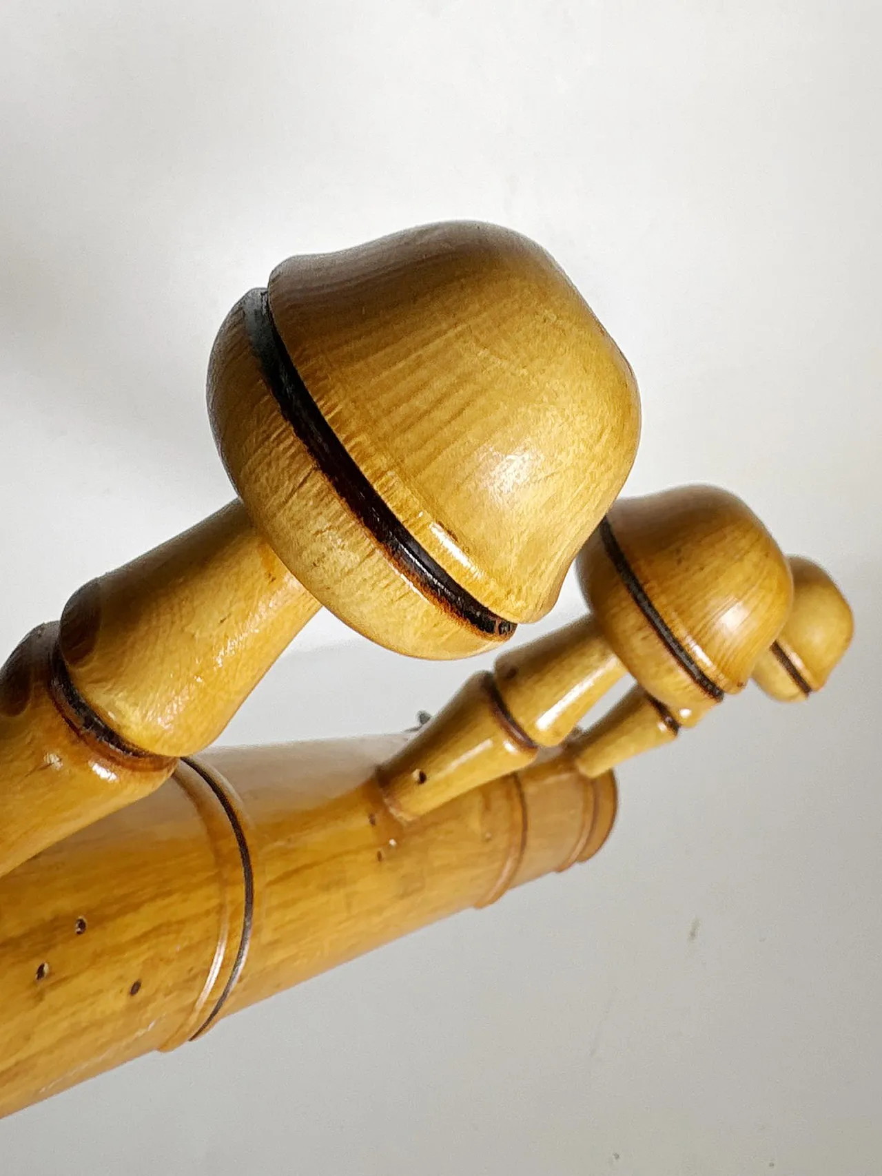Wooden coat rack, 1940s 8