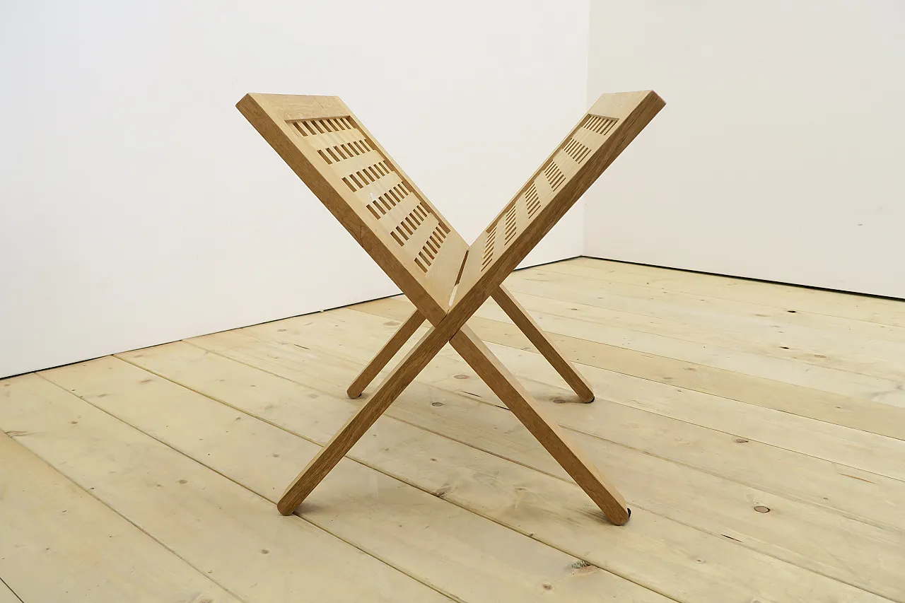 Folding wooden magazine rack, 1960s 2