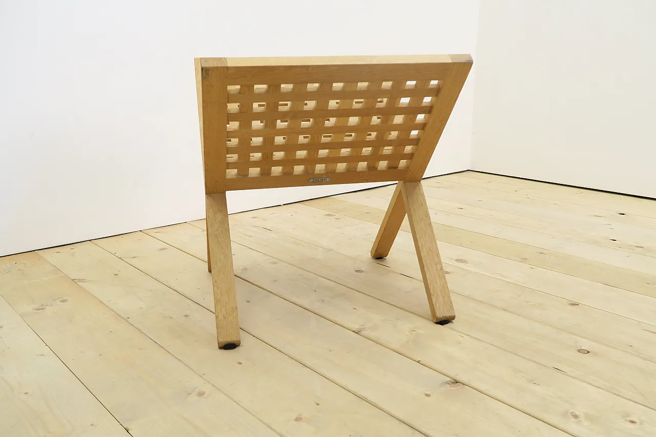 Folding wooden magazine rack, 1960s 3