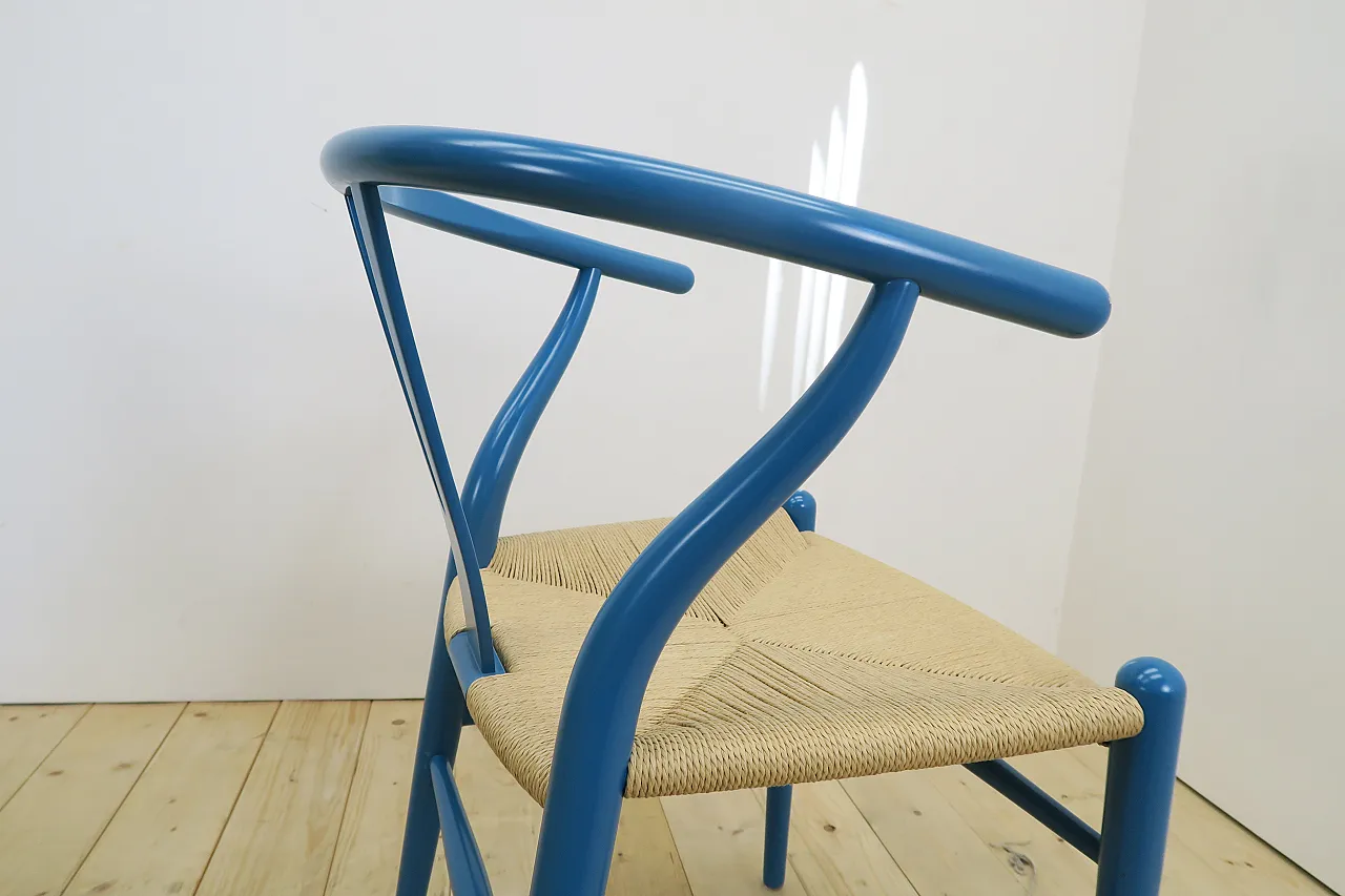 4 CH24 Wishbone Chairs by Hans J. Wegner for Carl Hansen & Søn, 1950s 7