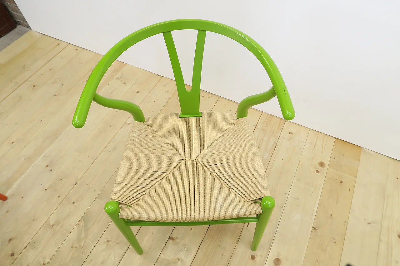 4 CH24 Wishbone Chairs by Hans J. Wegner for Carl Hansen & Søn, 1950s 9