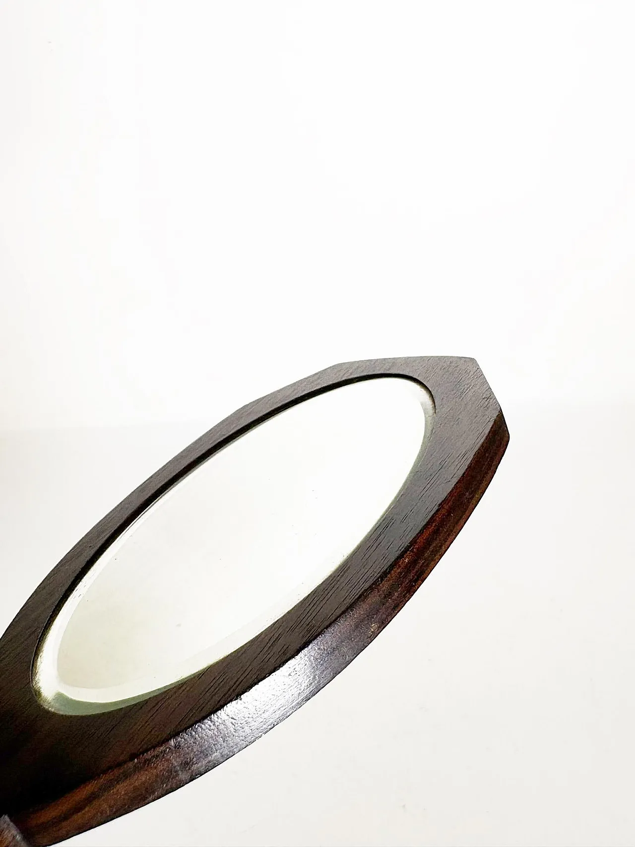 Specchio da mano in stile Art Déco con intarsi in bachelite, anni ’30 7