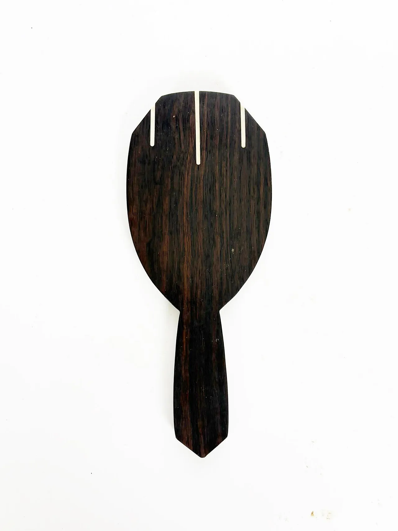 Specchio da mano in stile Art Déco con intarsi in bachelite, anni ’30 8