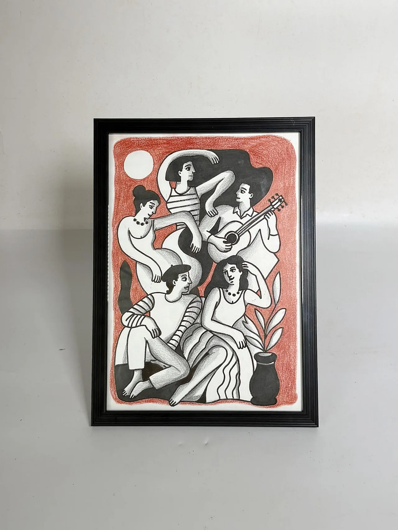 Disegno a matita e pennarello, anni ’90 2