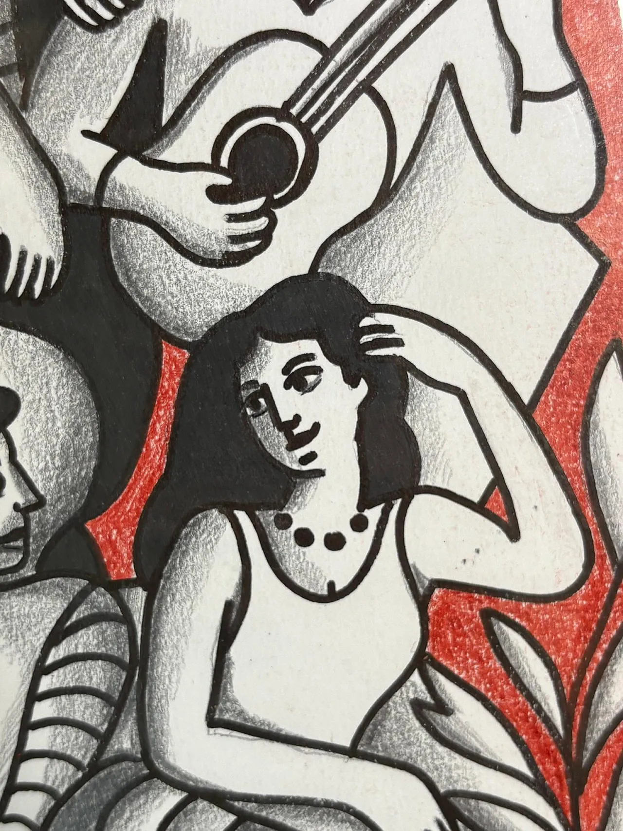 Disegno a matita e pennarello, anni ’90 5