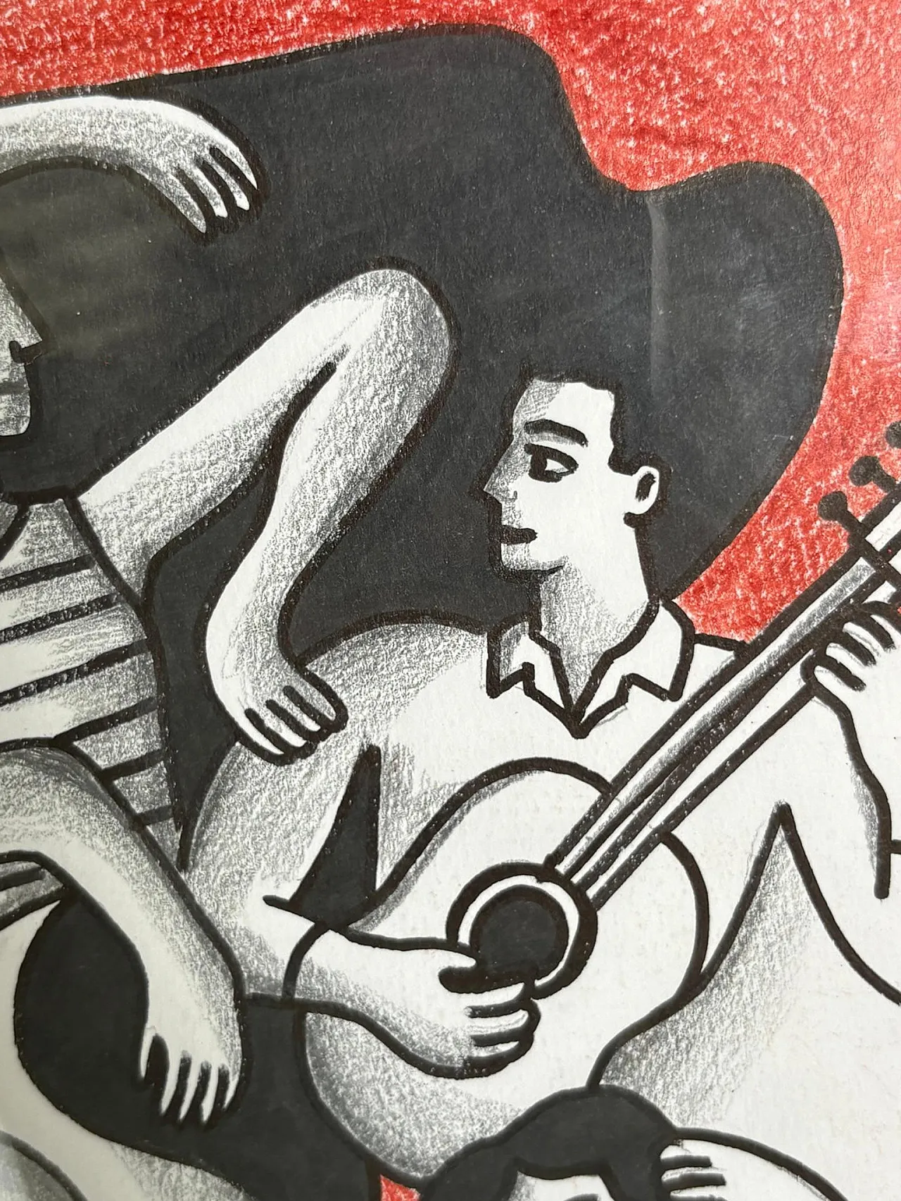 Disegno a matita e pennarello, anni ’90 6