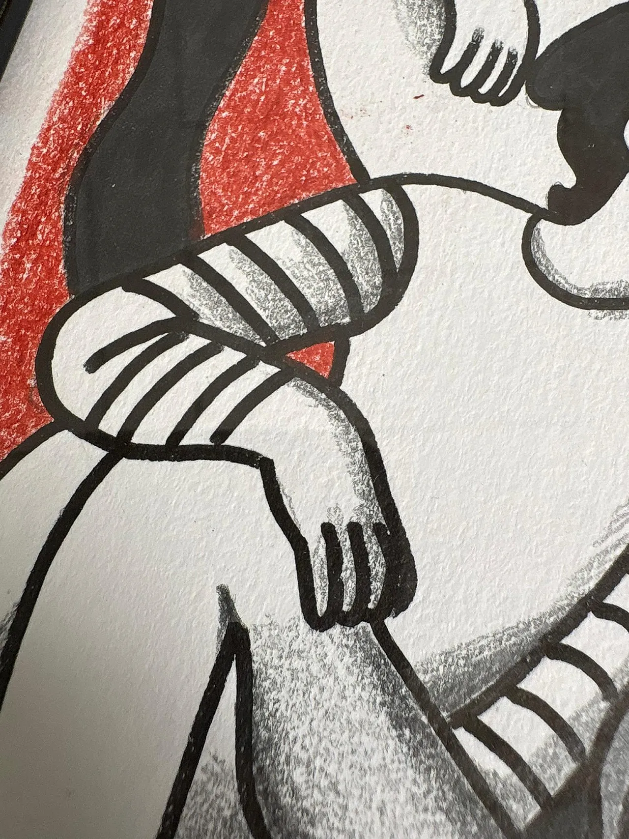 Disegno a matita e pennarello, anni ’90 15