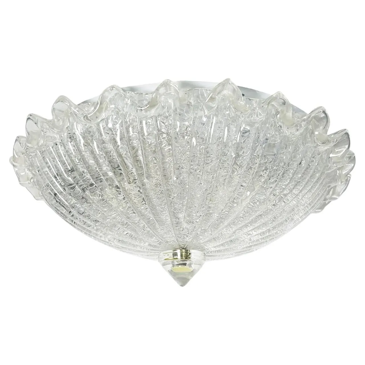 Lampada da soffitto in vetro, '900 1