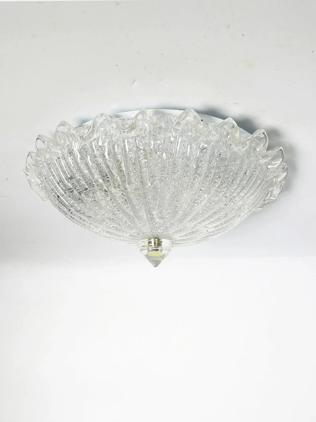 Lampada da soffitto in vetro, '900 2