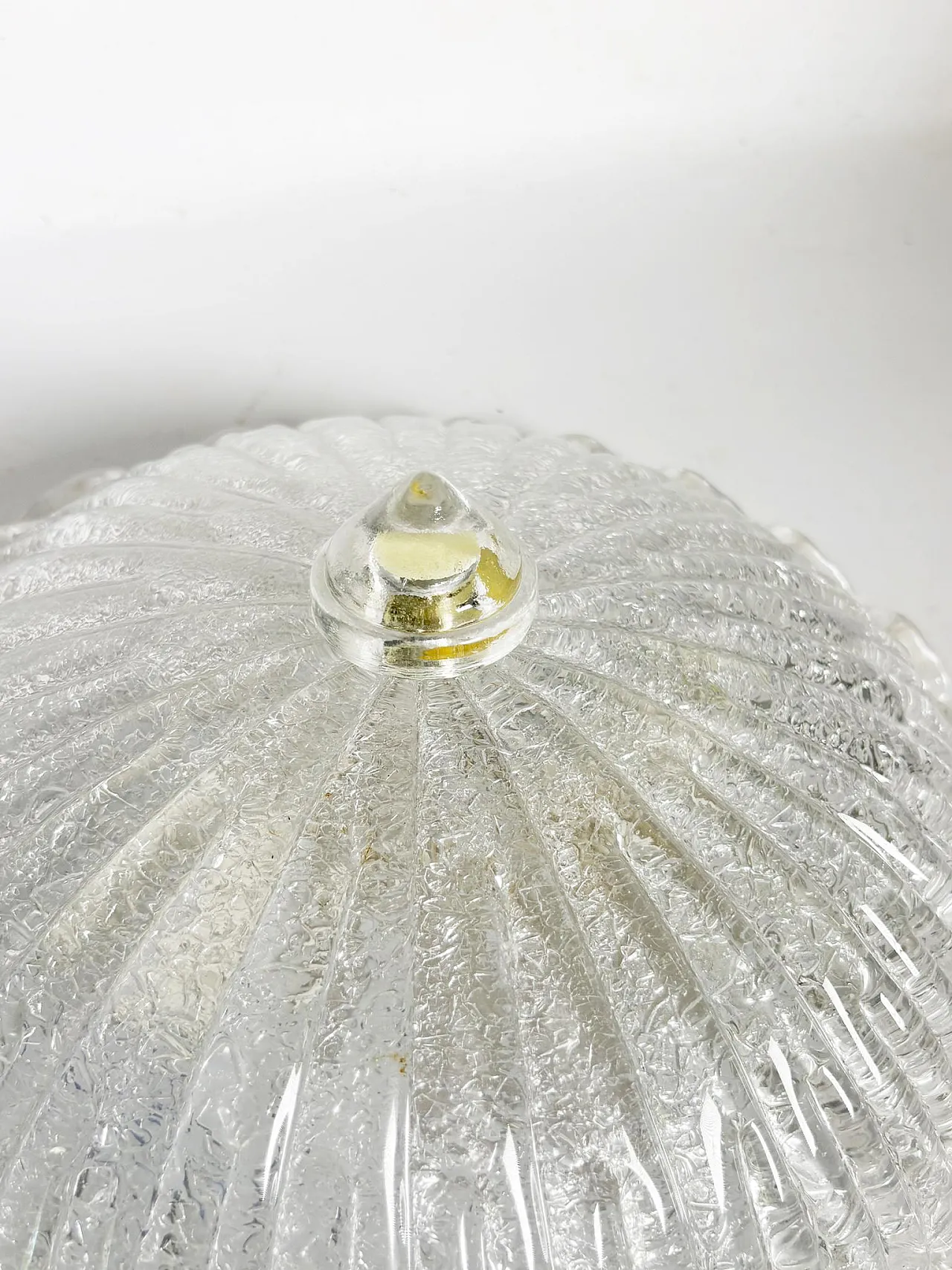 Lampada da soffitto in vetro, '900 5