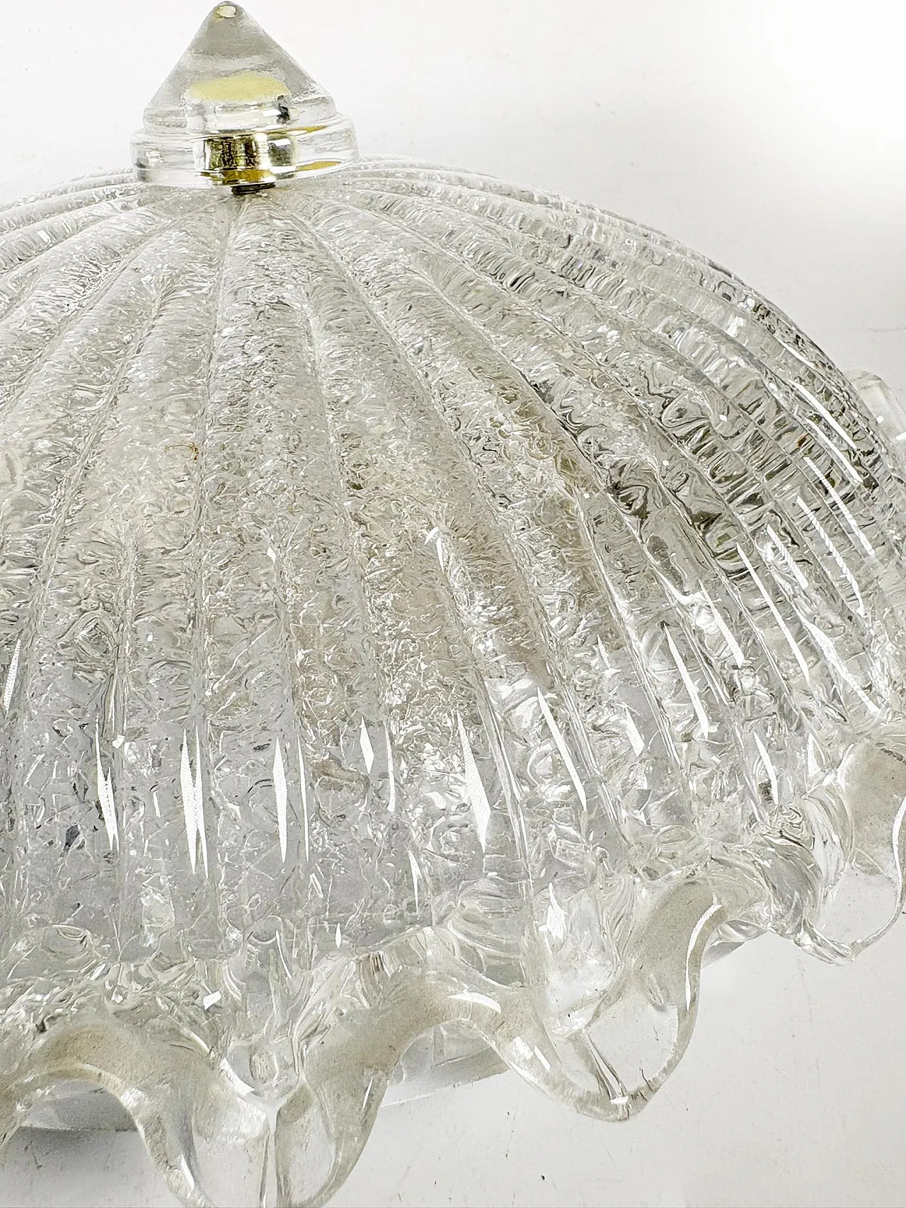 Lampada da soffitto in vetro, '900 7