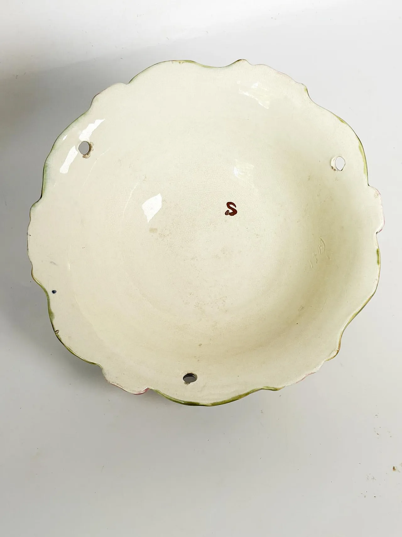 Lampada da soffitto in maiolica, '800 8