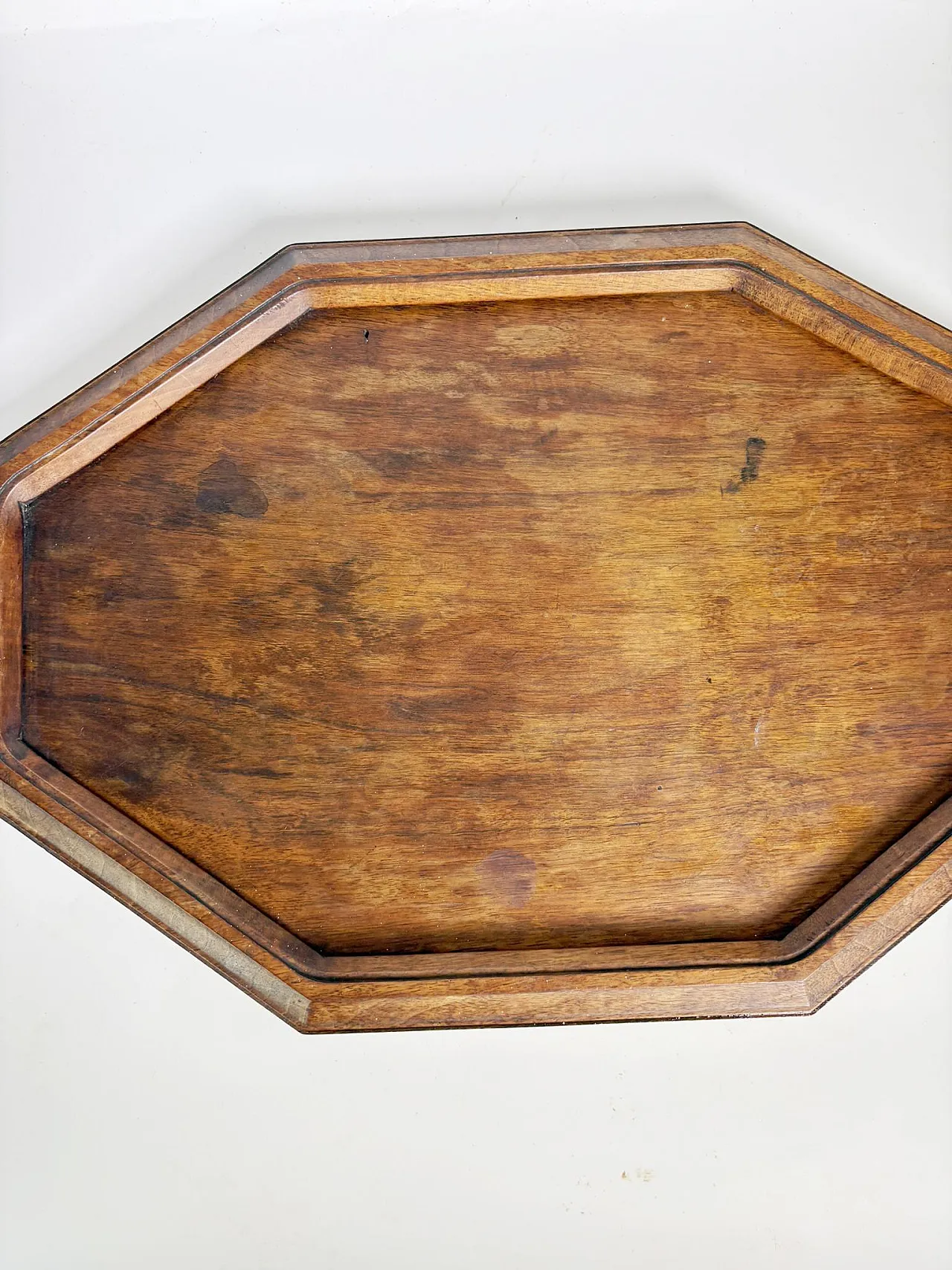 Wooden and metal tray, 20th century 8