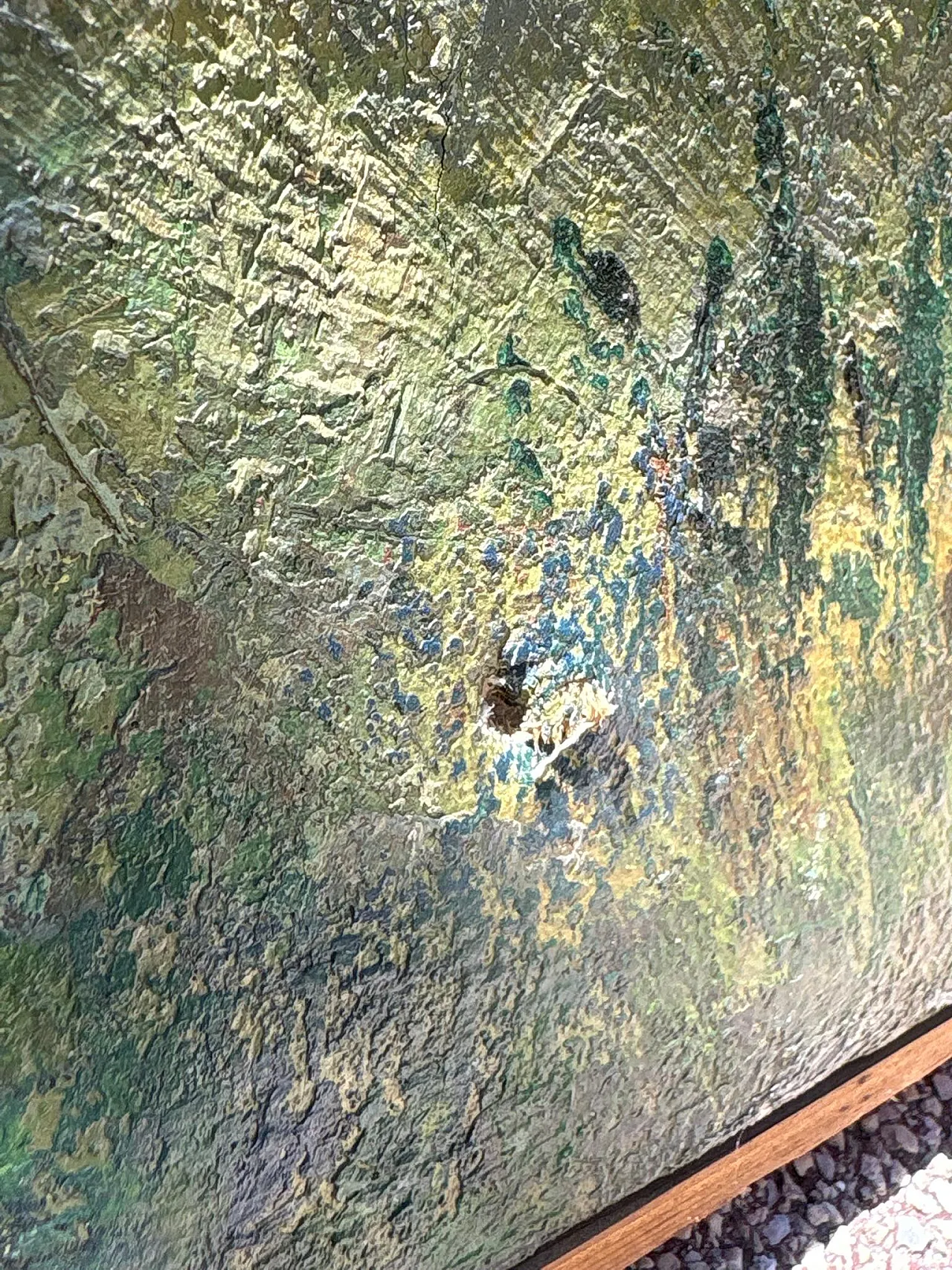 Dipinto paesaggistico firmato, olio su tela, '900 13