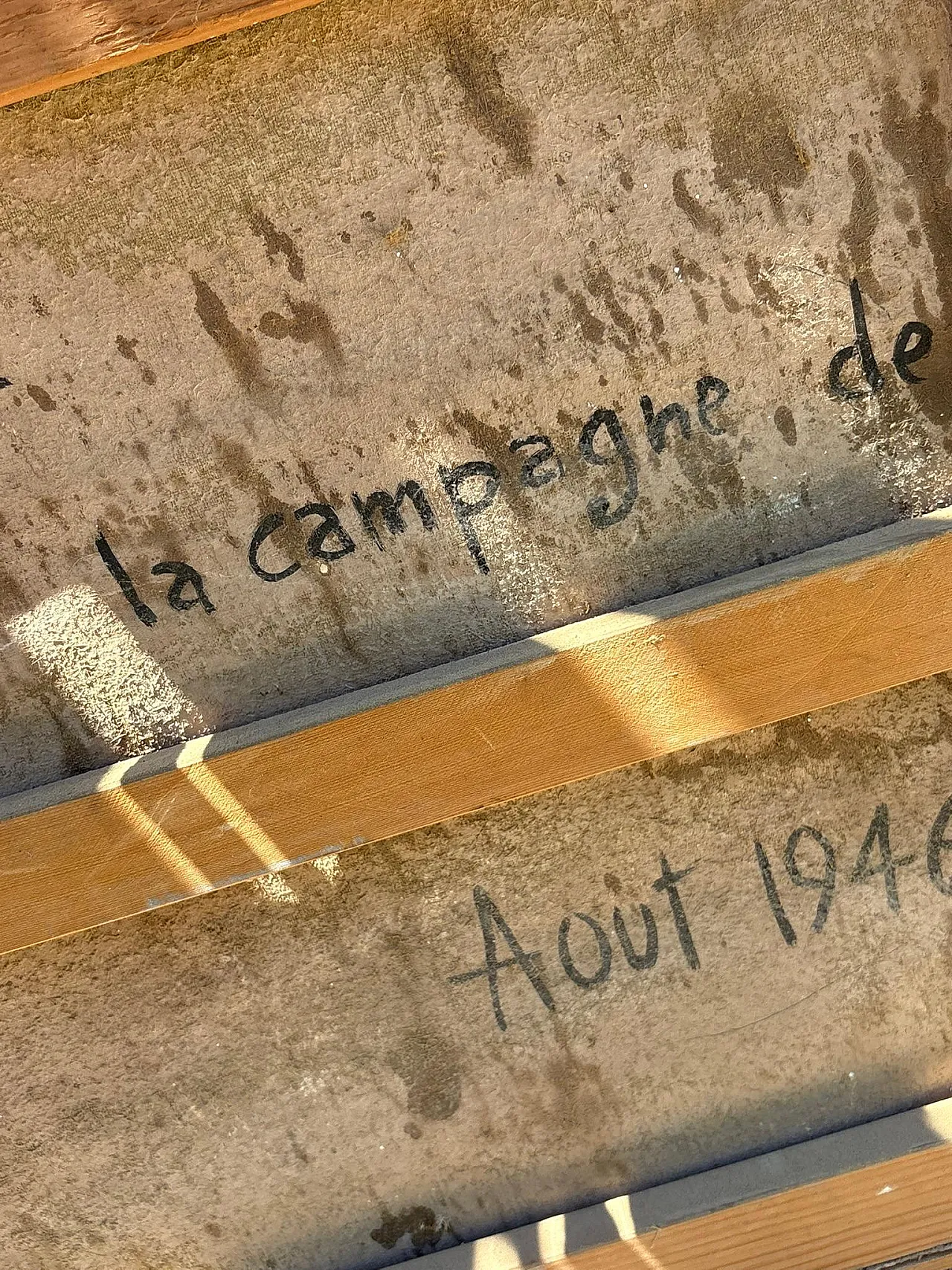 Dipinto paesaggistico firmato, olio su tela, '900 17
