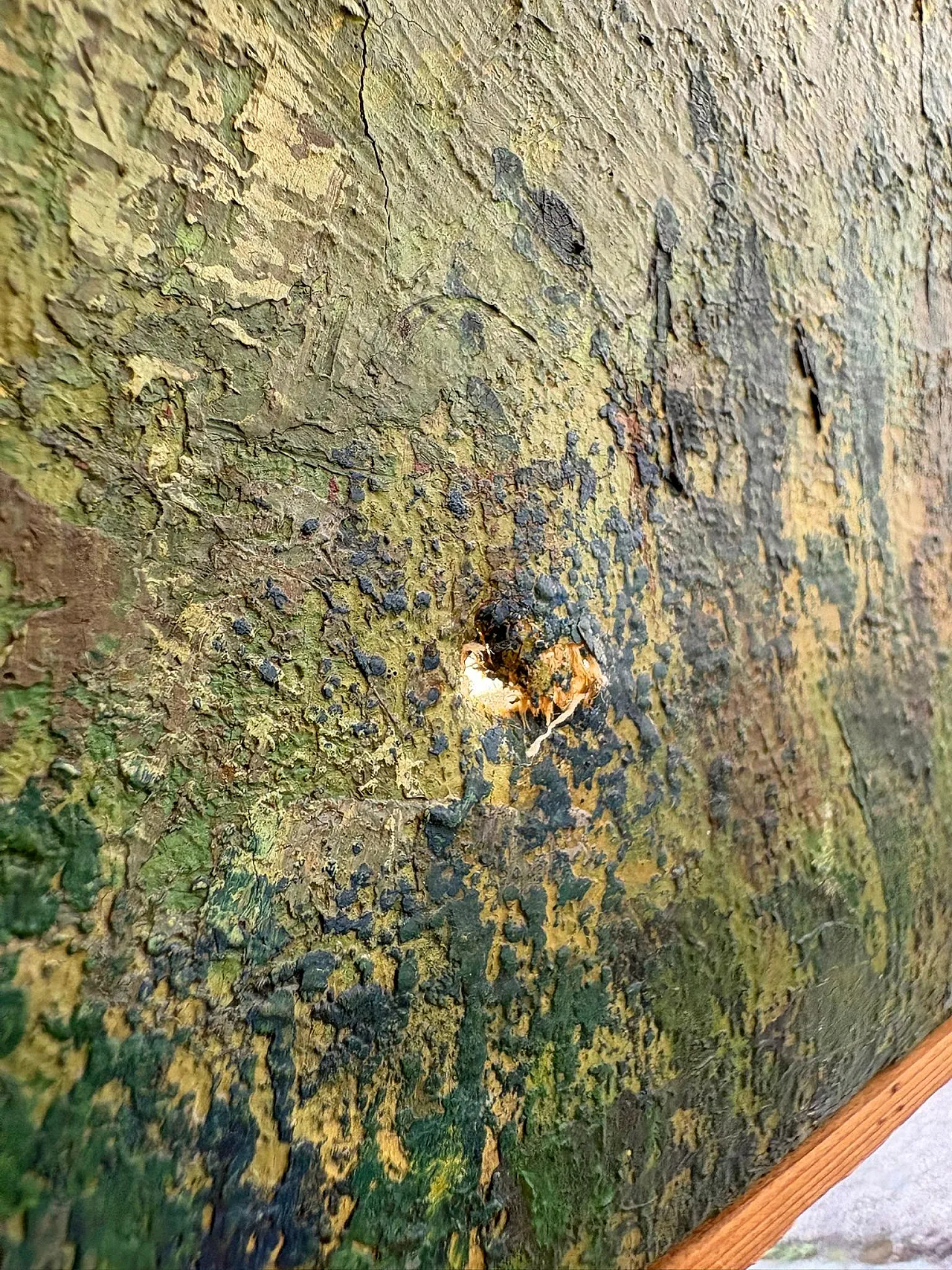 Dipinto paesaggistico firmato, olio su tela, '900 20