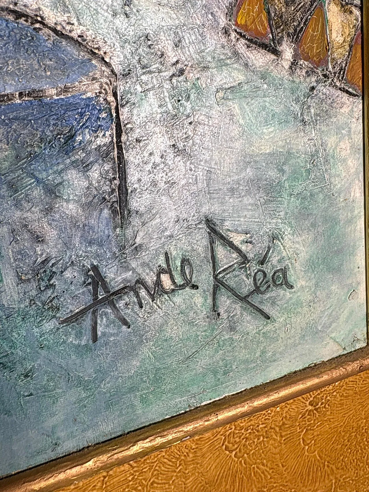 Dipinto raffigurante delle scimmie, olio su tela, '900 6