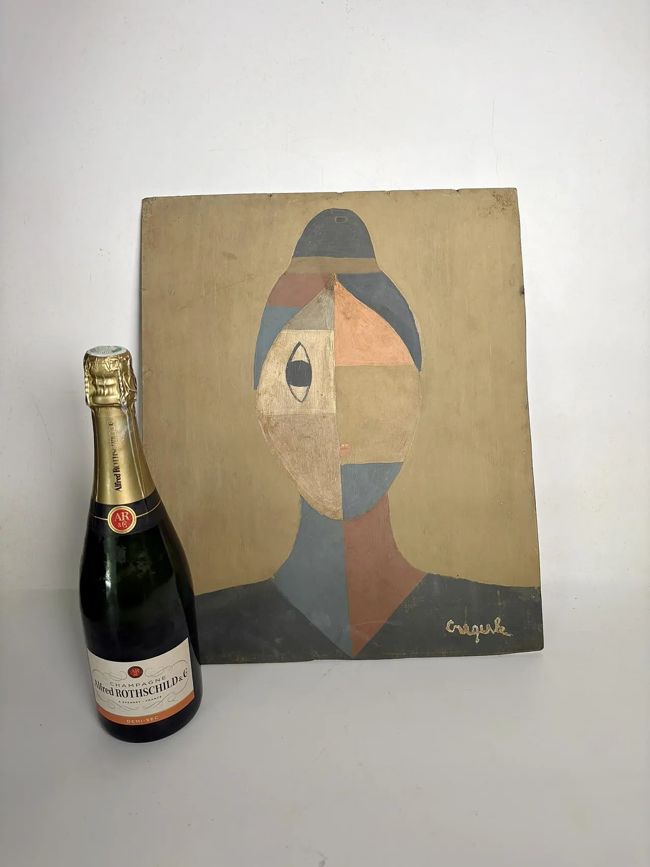 Ritratto olio su tela, anni '30 3